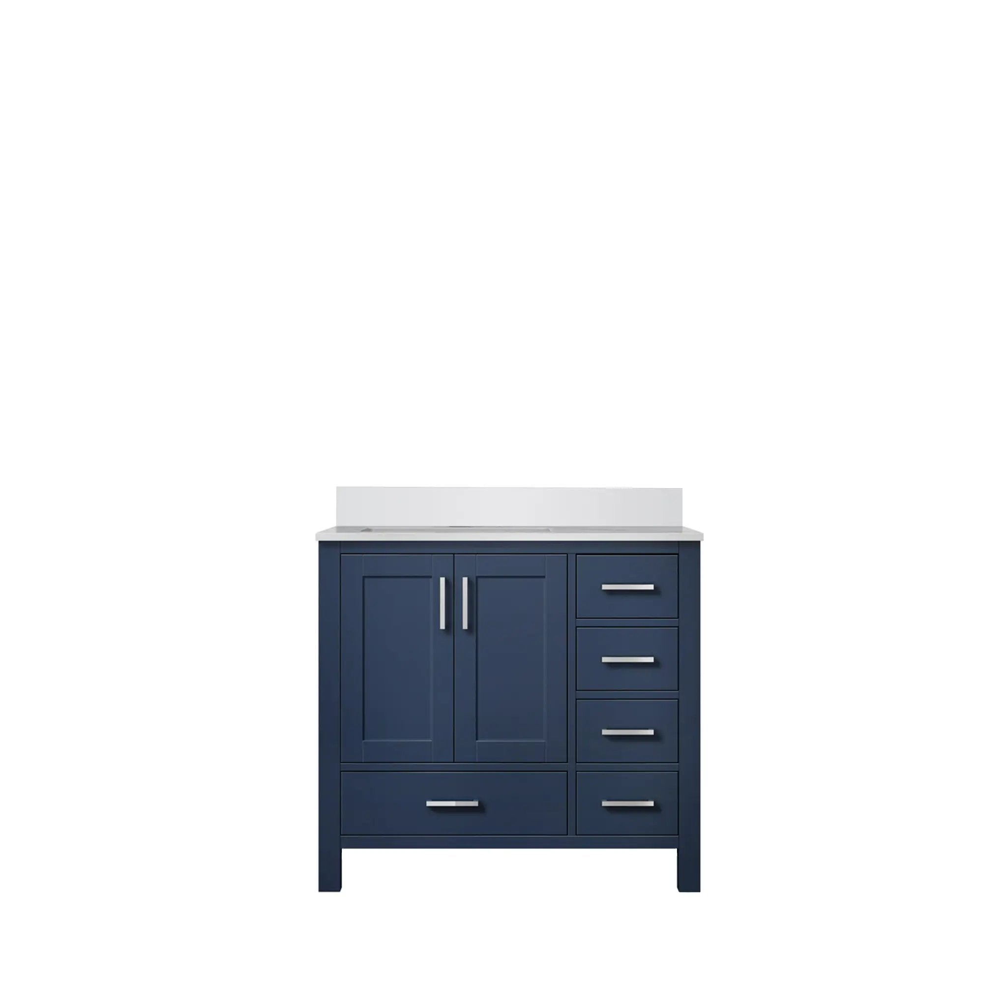 Lexora Jacques 36 in. W x 22 in. D Left Offset Bath Vanity by Lexora
