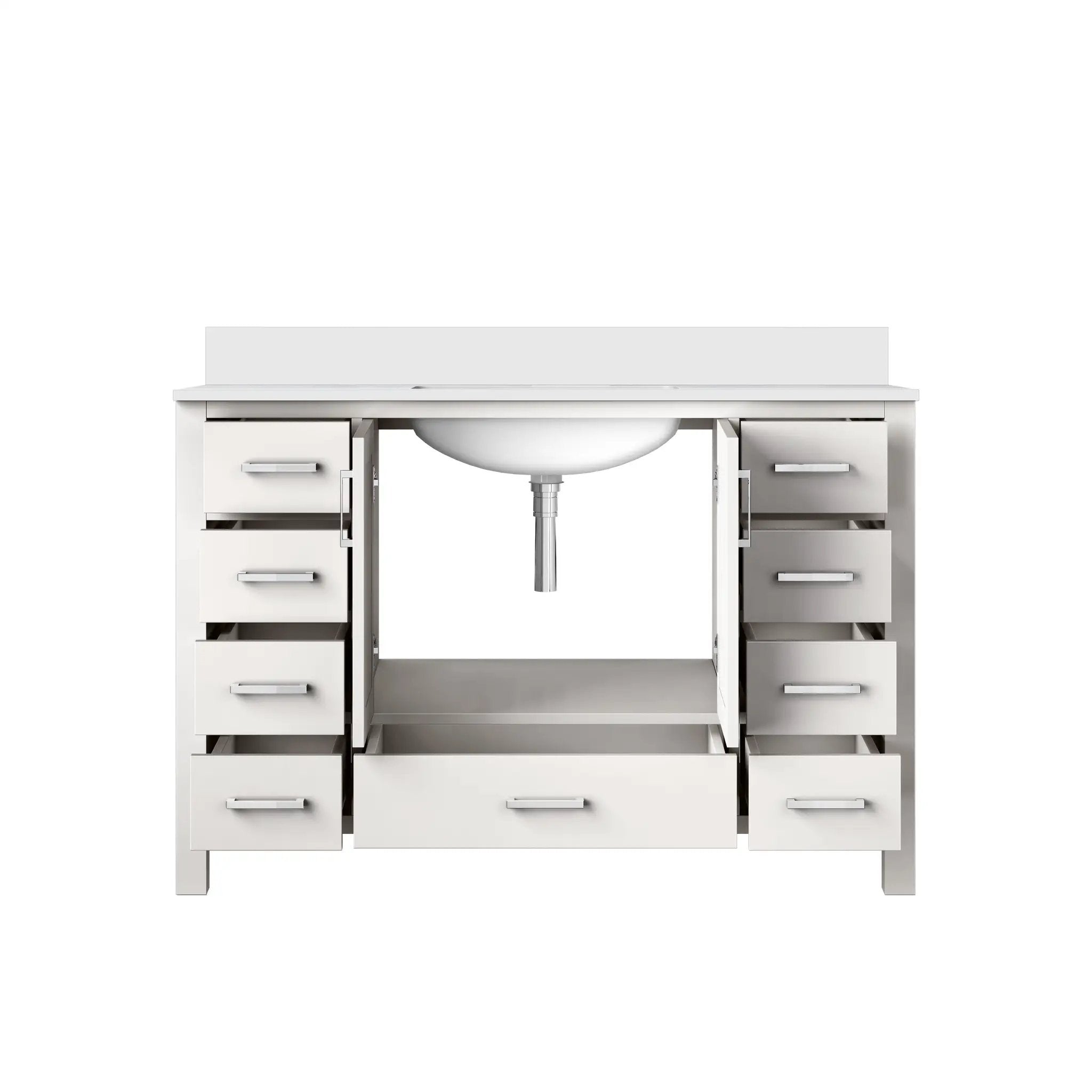 white vanity
