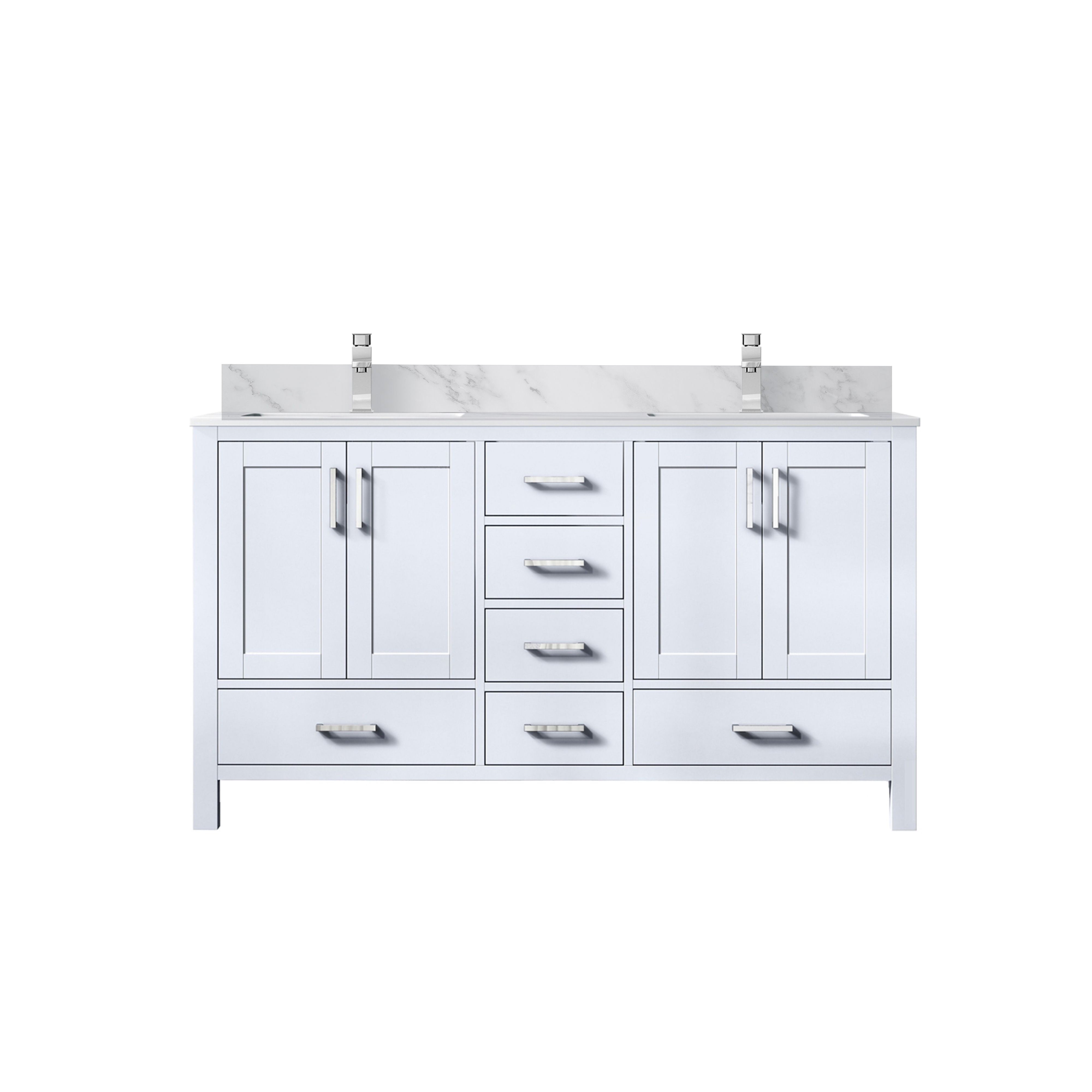 Lexora Jacques 60 in. W x 22 in. D Double Bath Vanity by Lexora