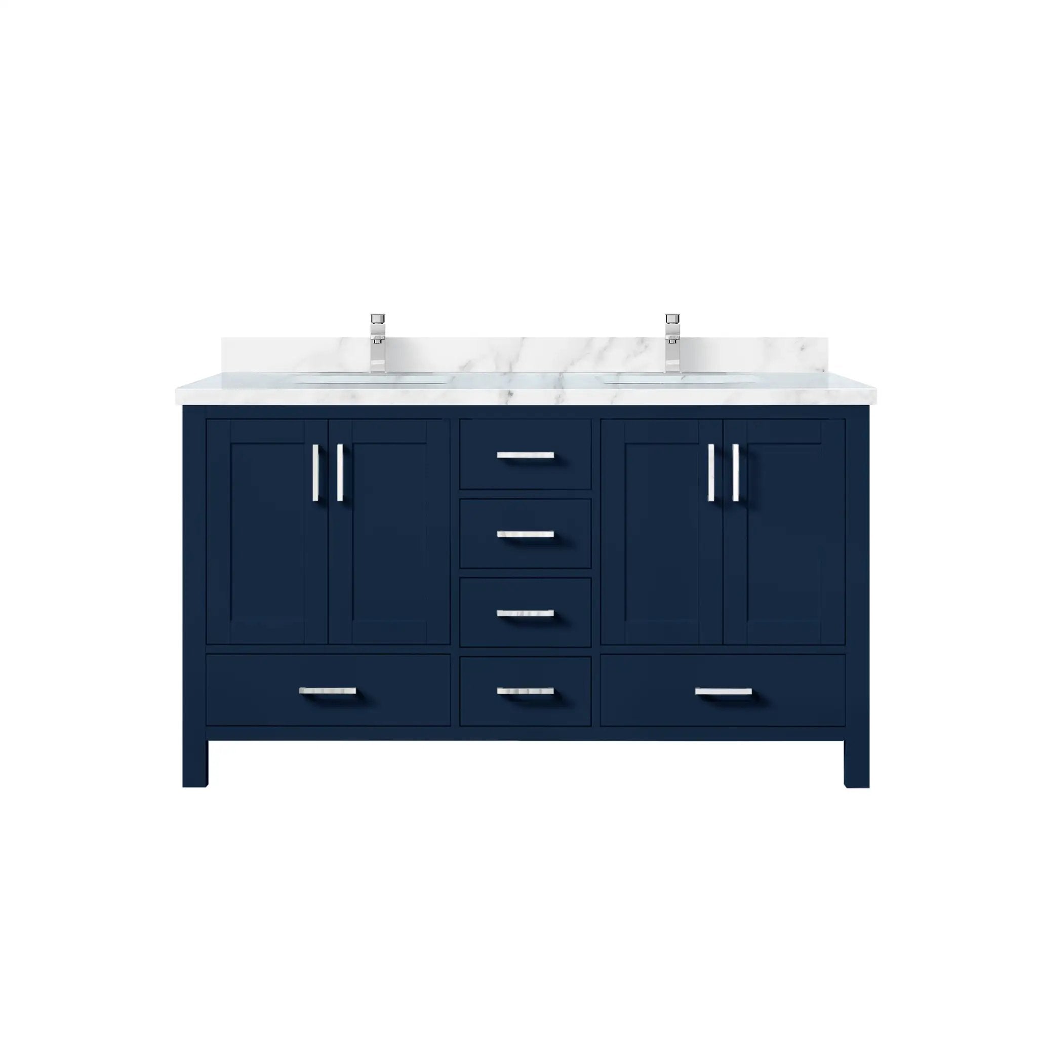 Lexora Jacques 60 in. W x 22 in. D Double Bath Vanity by Lexora