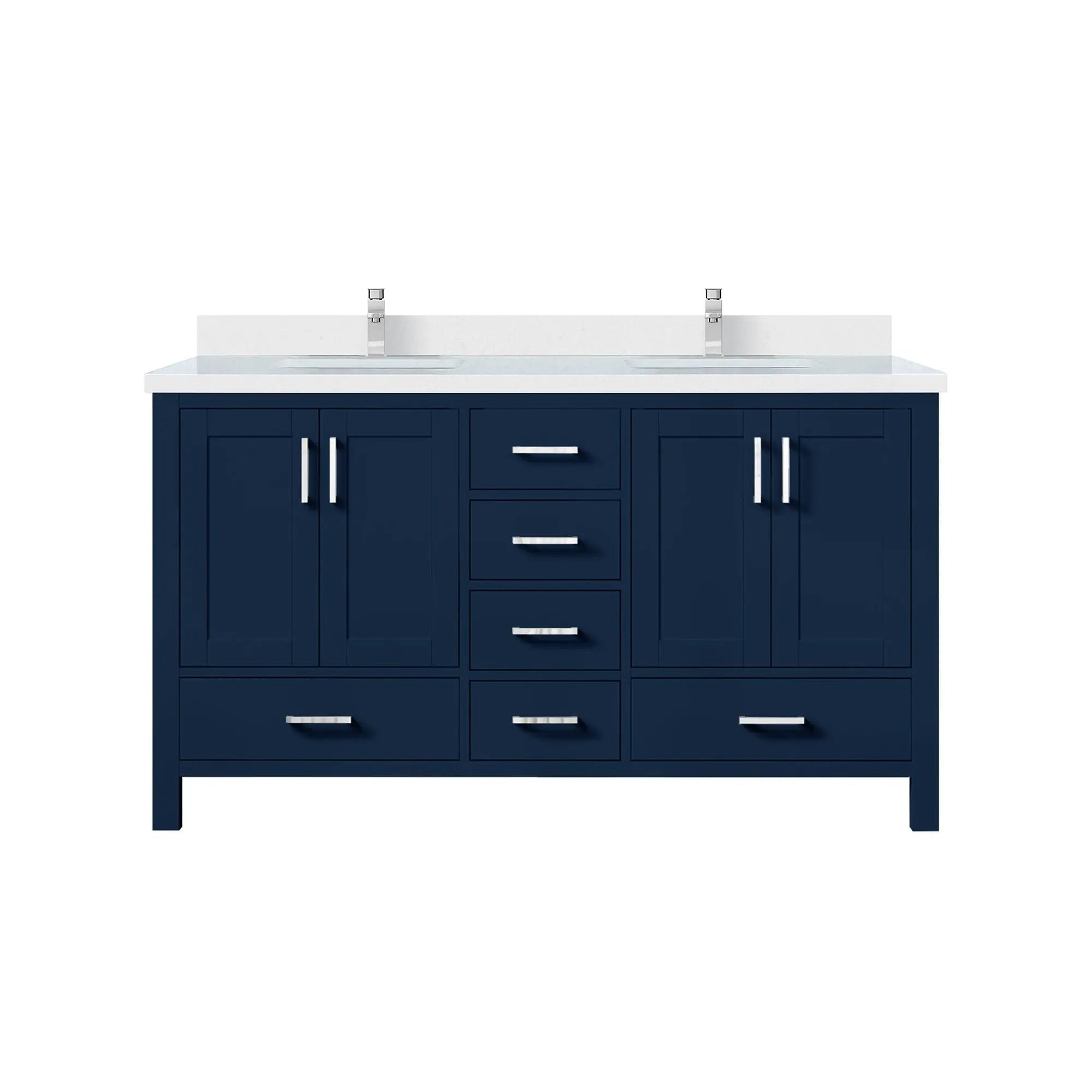 Lexora Jacques 60 in. W x 22 in. D Double Bath Vanity by Lexora