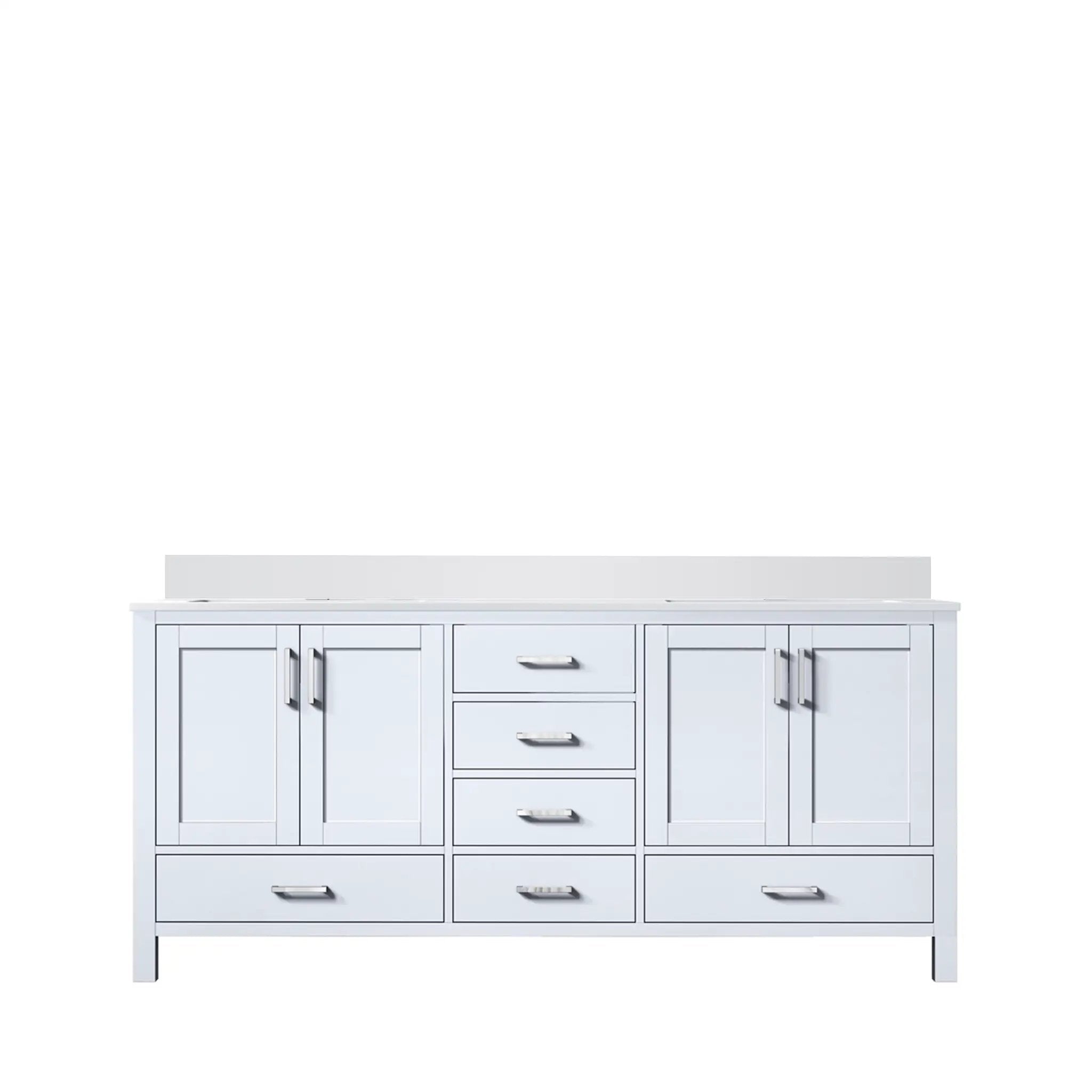 Lexora Jacques 72 in. W x 22 in. D Double Bath Vanity by Lexora