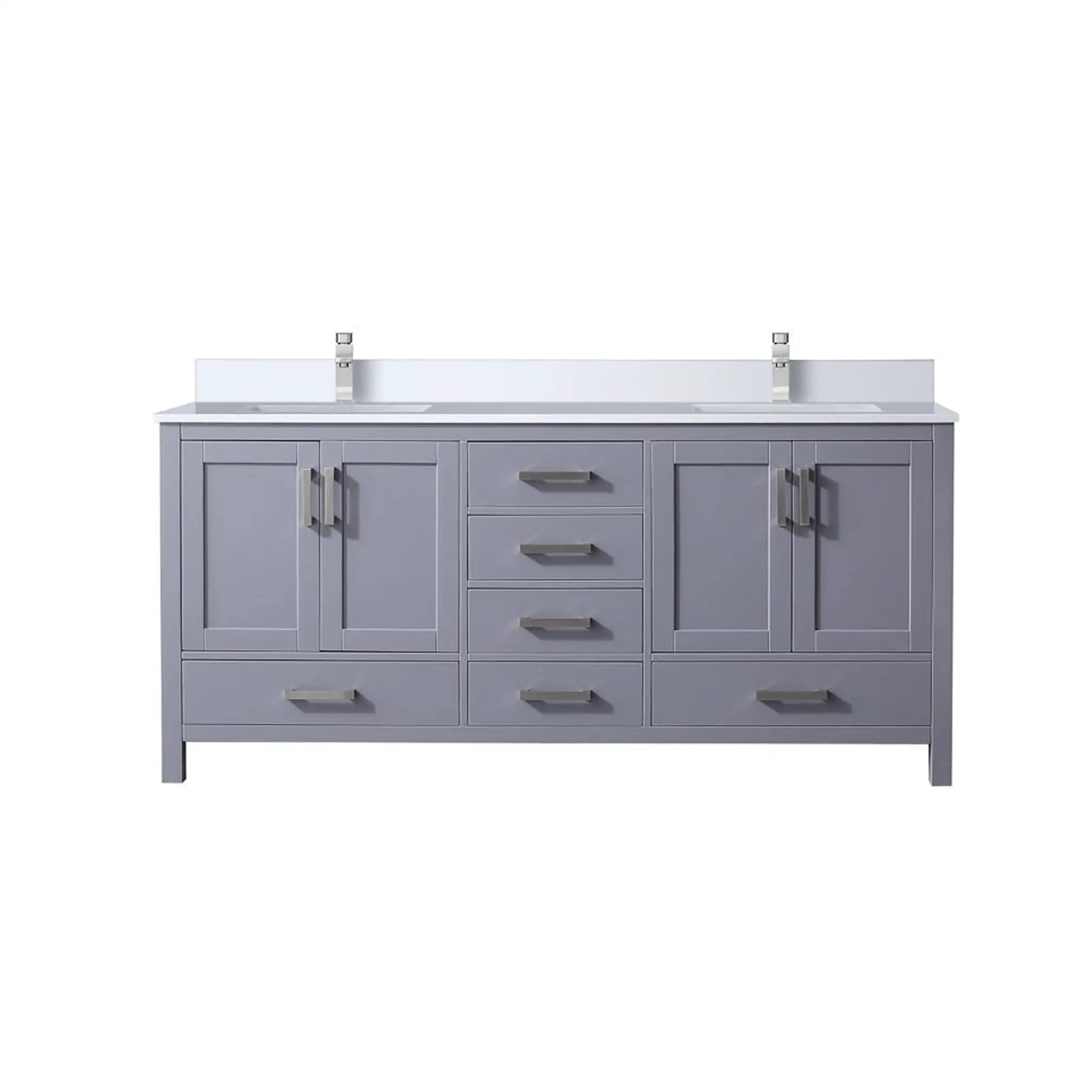 Lexora Jacques 72 in. W x 22 in. D Double Bath Vanity by Lexora