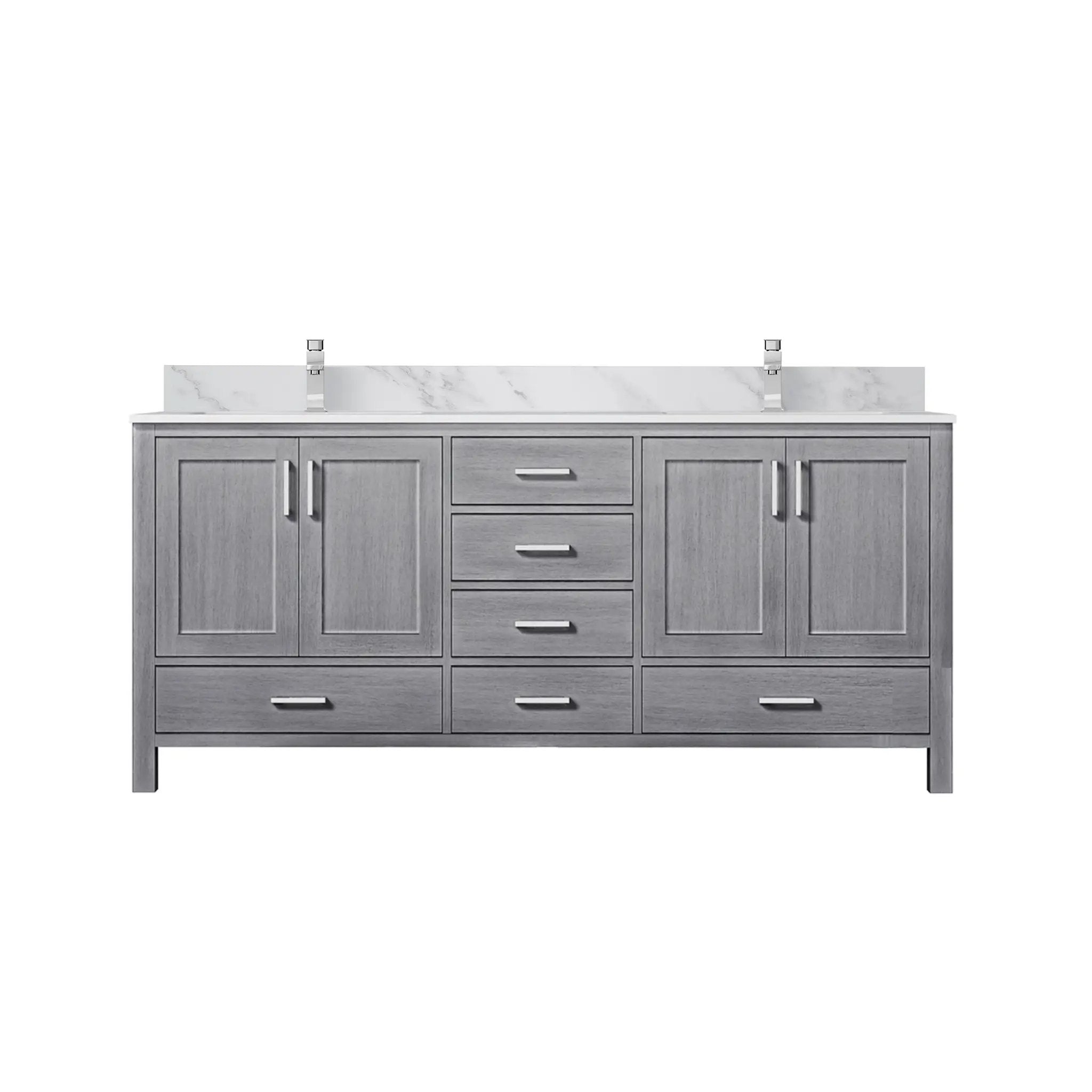 Lexora Jacques 72 in. W x 22 in. D Double Bath Vanity by Lexora