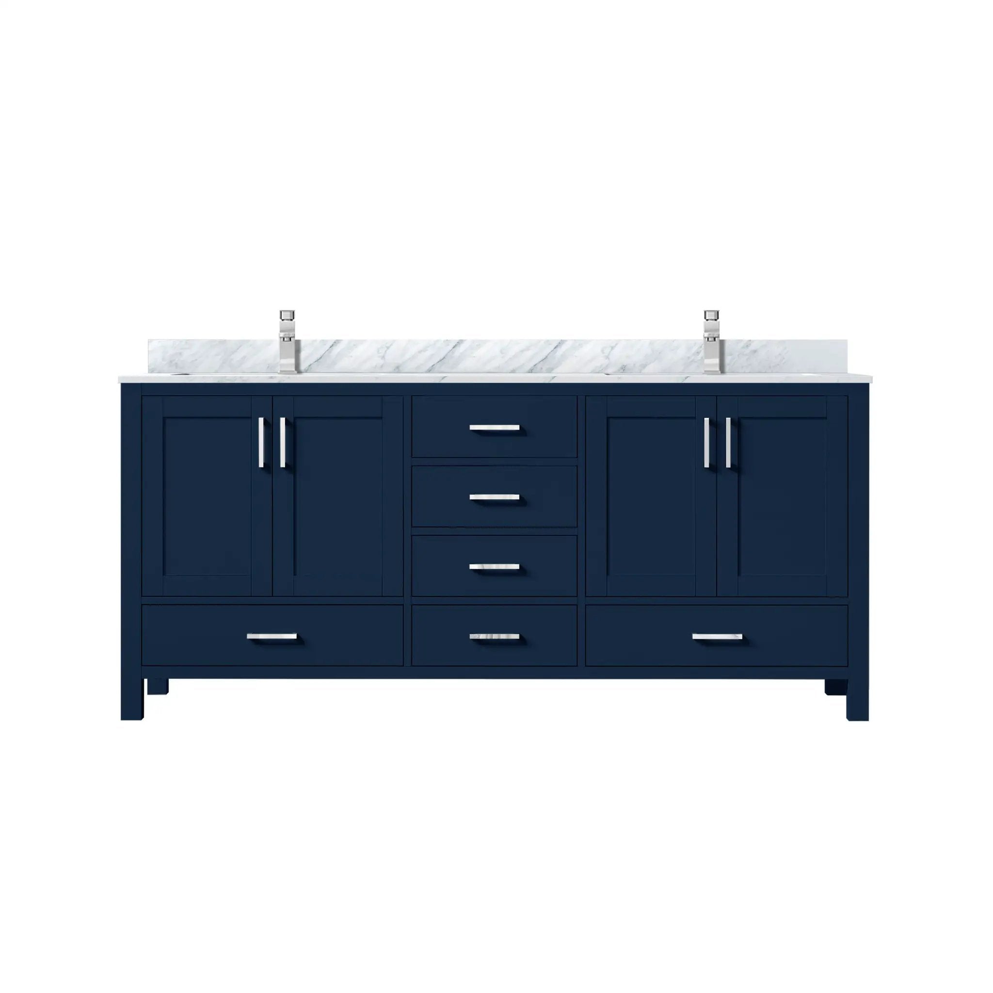 Lexora Jacques 72 in. W x 22 in. D Double Bath Vanity by Lexora