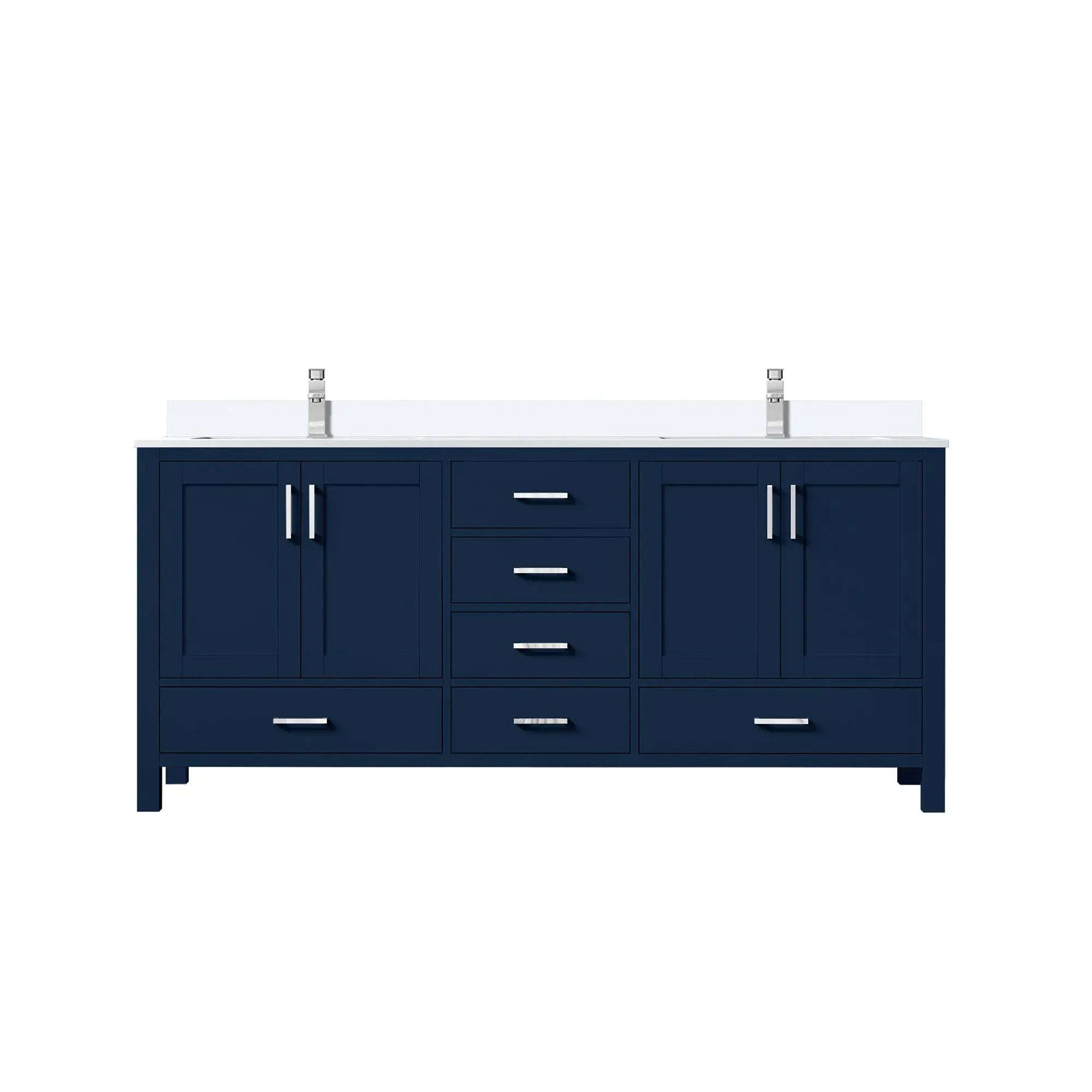 Lexora Jacques 72 in. W x 22 in. D Double Bath Vanity by Lexora