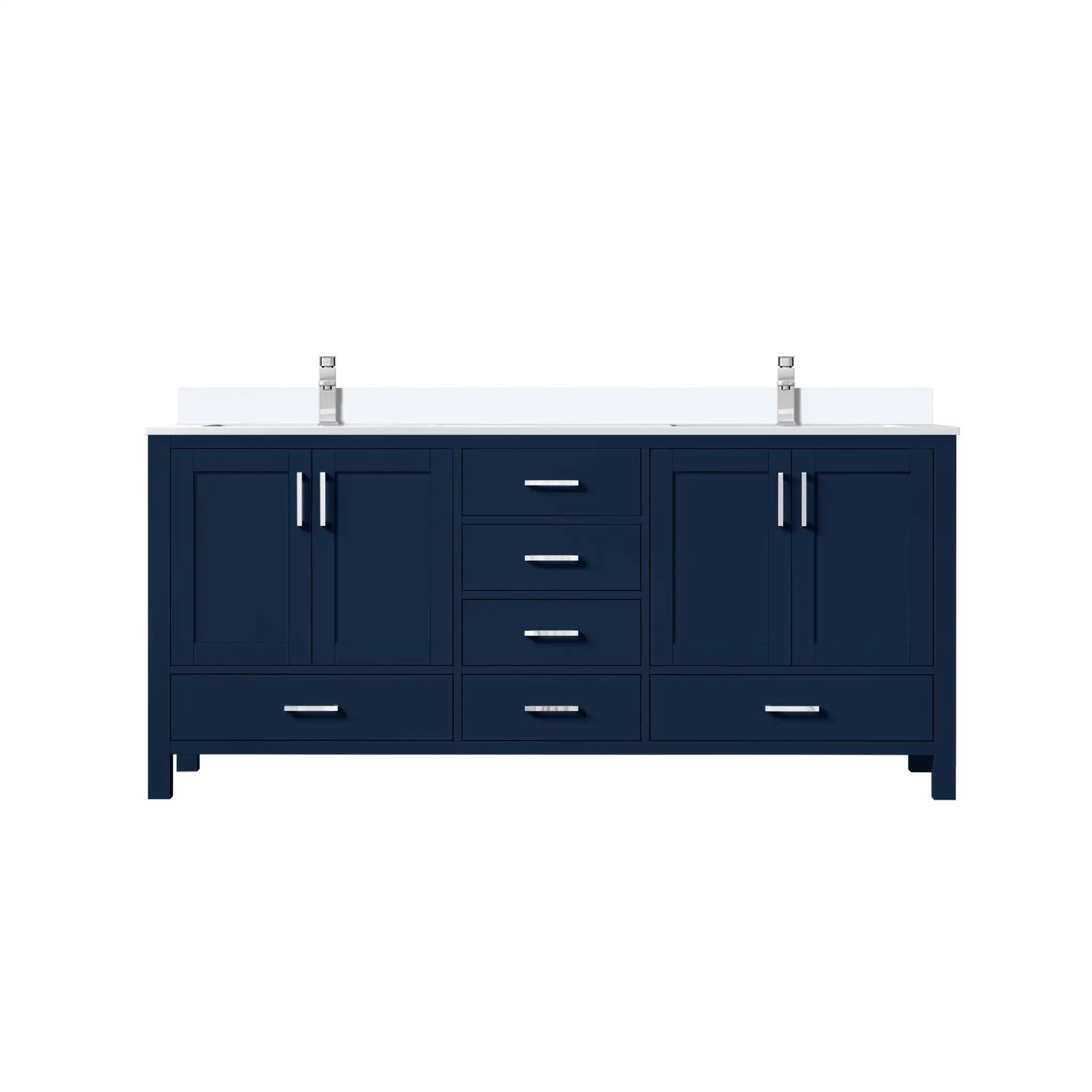 Lexora Jacques 72 in. W x 22 in. D Double Bath Vanity by Lexora