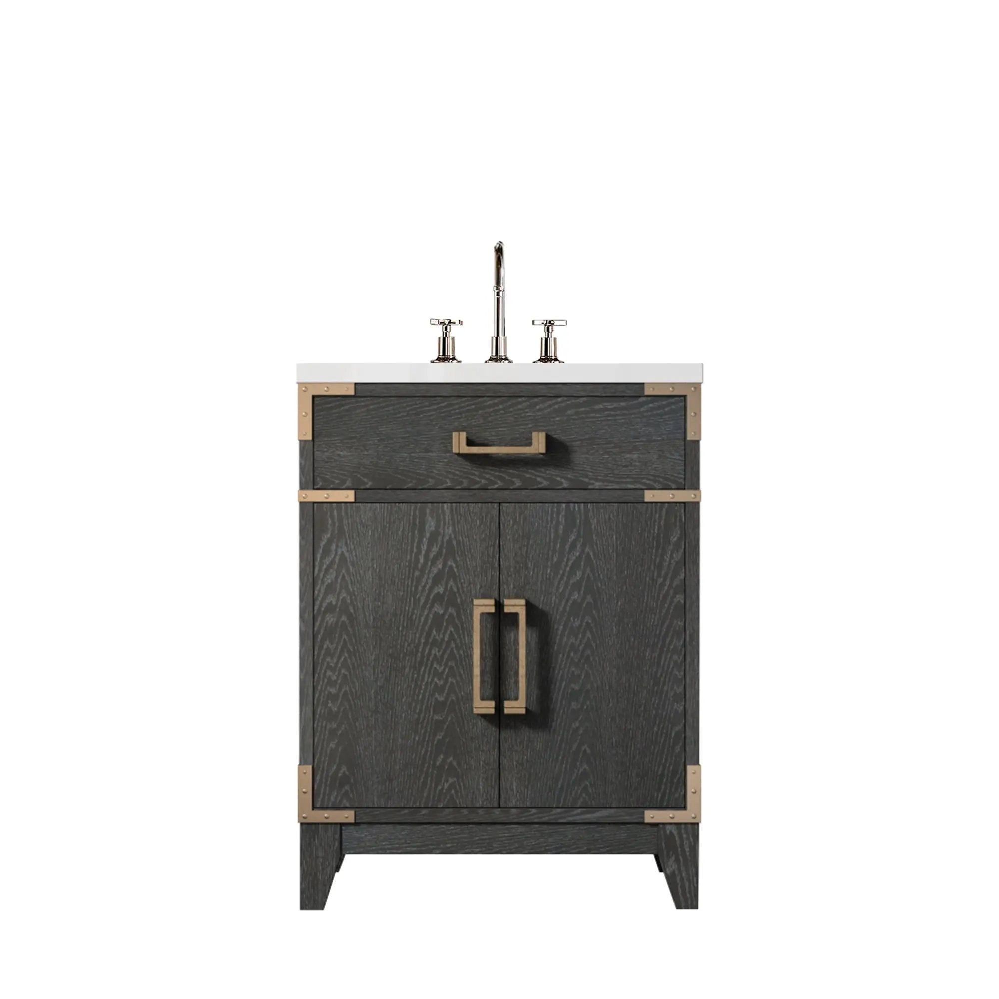 Lexora Laurel 24 in W x 18 in D Single Bath Vanity by Lexora