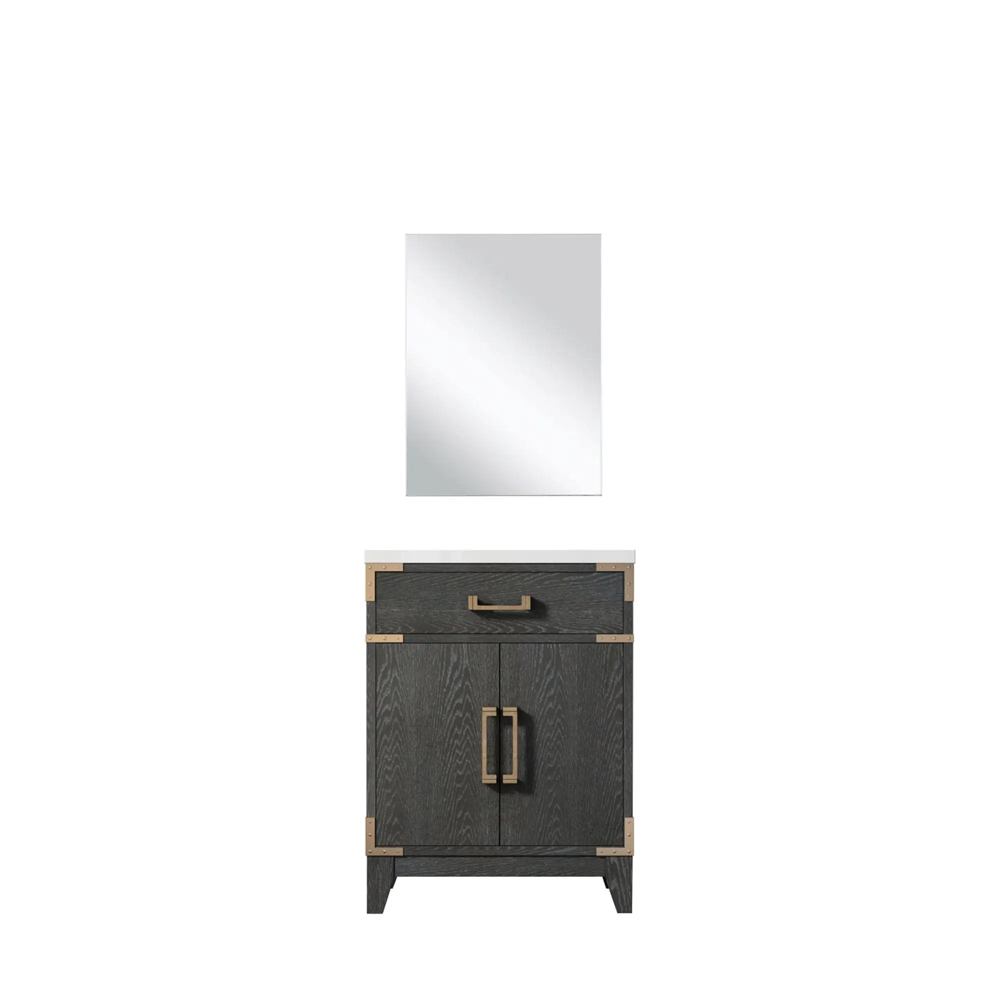 Lexora Laurel 24 in W x 18 in D Single Bath Vanity by Lexora