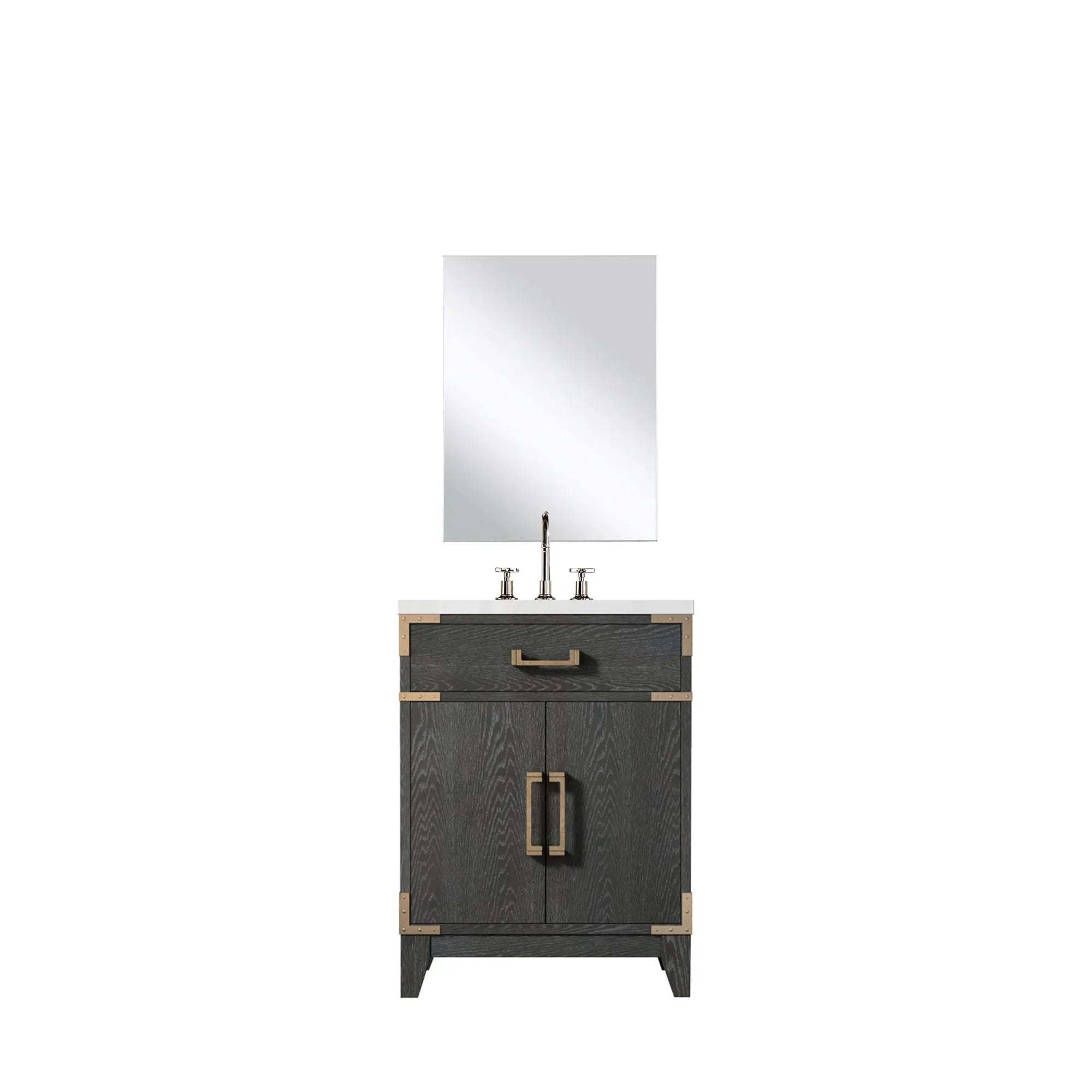 Lexora Laurel 24 in W x 18 in D Single Bath Vanity by Lexora