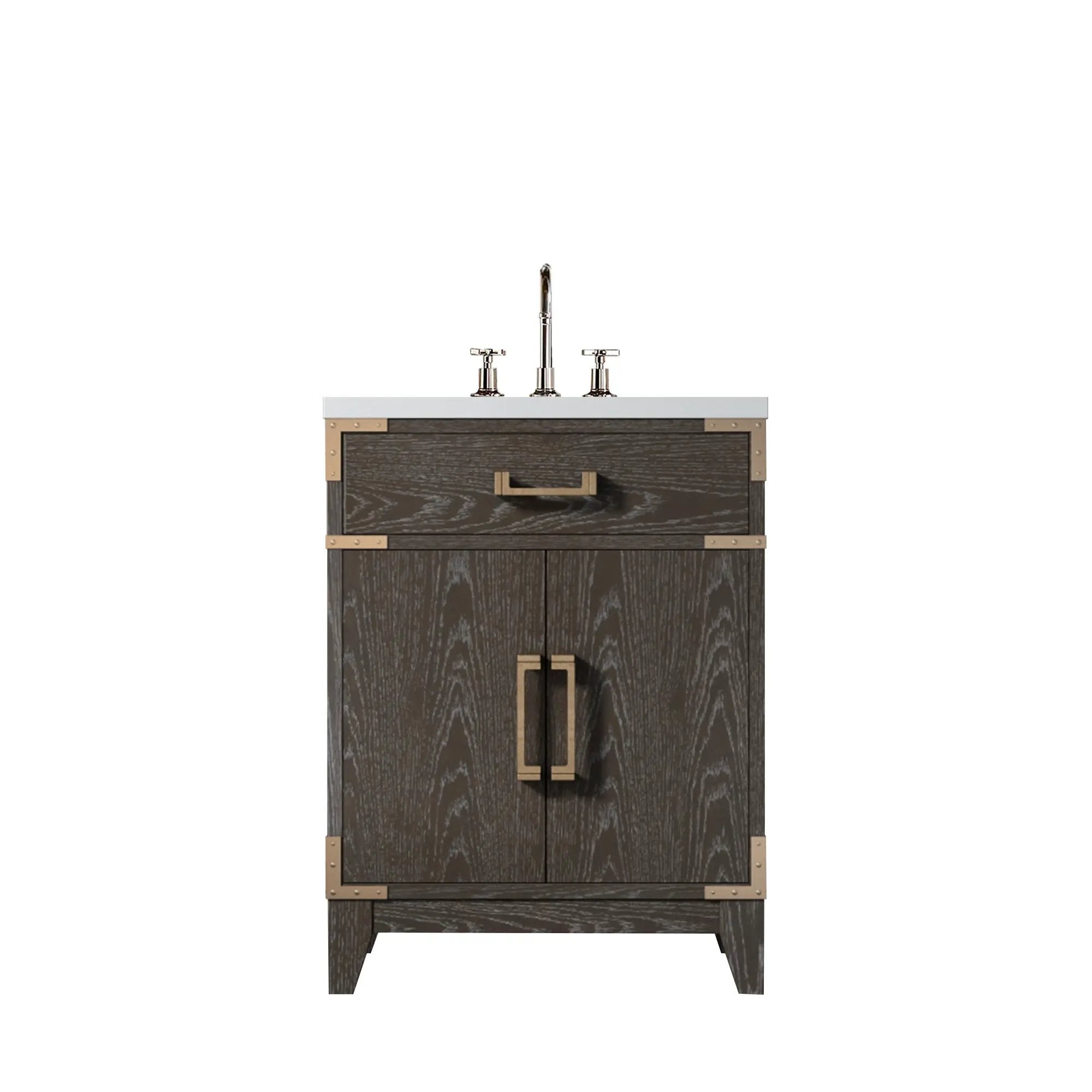 Lexora Laurel 24 in W x 18 in D Single Bath Vanity by Lexora