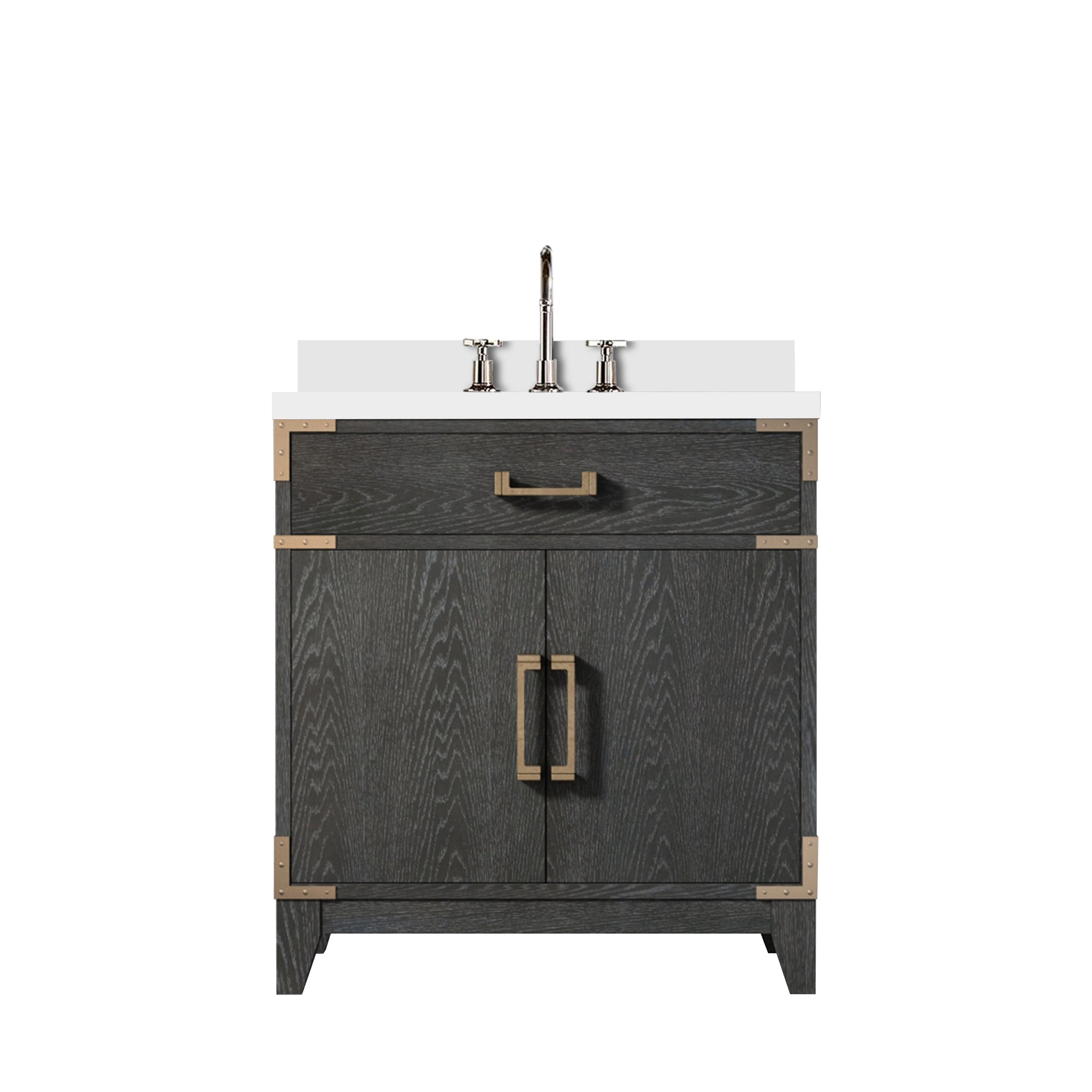 Lexora Laurel 30 in W x 22 in D Single Bath Vanity by Lexora