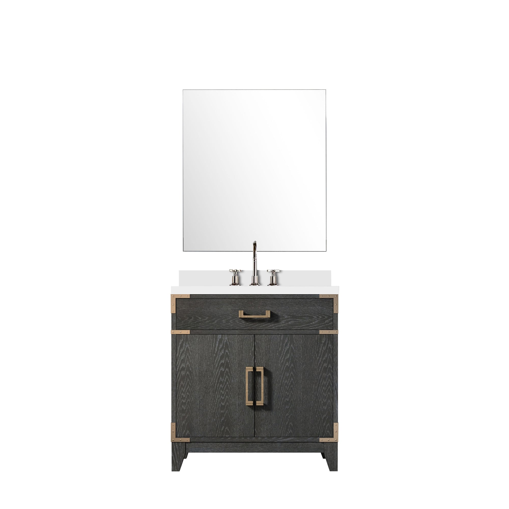 Lexora Laurel 30 in W x 22 in D Single Bath Vanity by Lexora