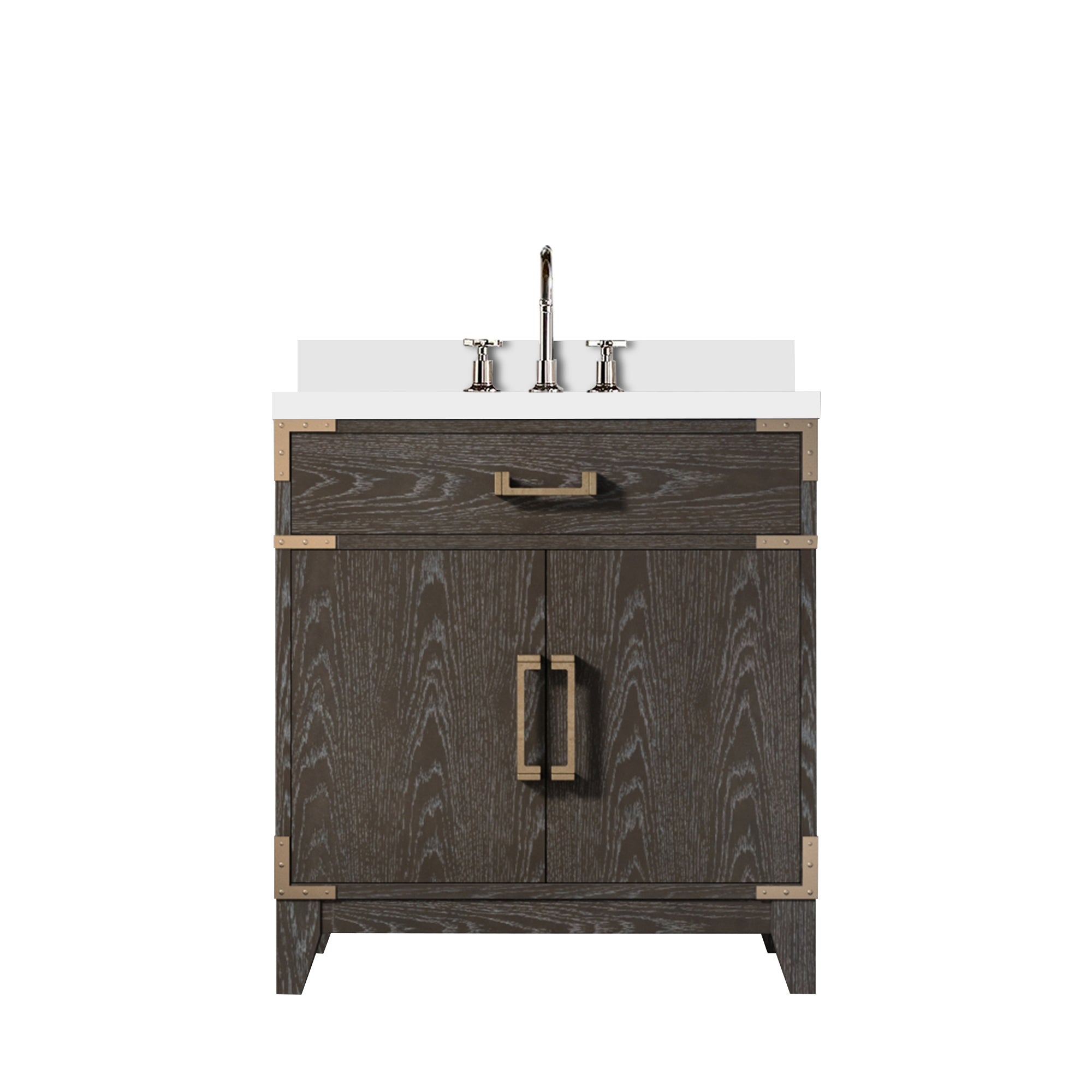 Lexora Laurel 30 in W x 22 in D Single Bath Vanity