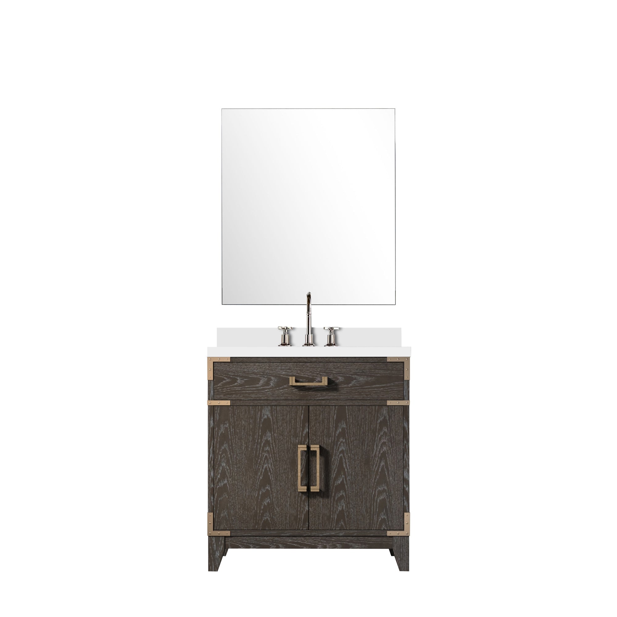 Lexora Laurel 30 in W x 22 in D Single Bath Vanity by Lexora