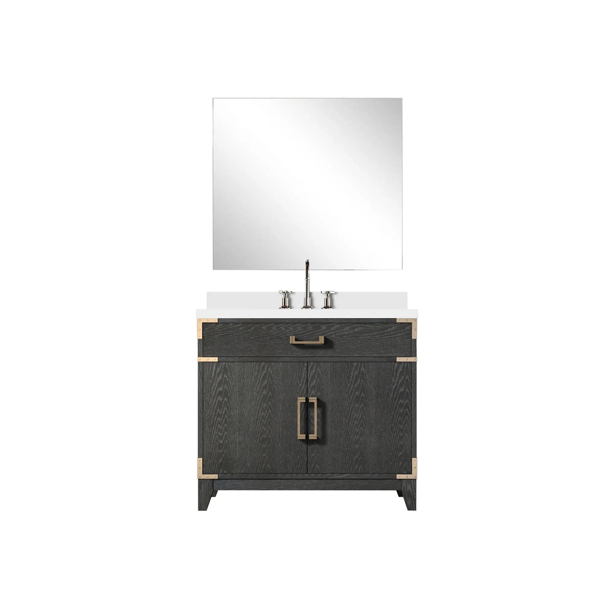 Lexora Laurel 36 in W x 22 in D Single Bath Vanity by Lexora