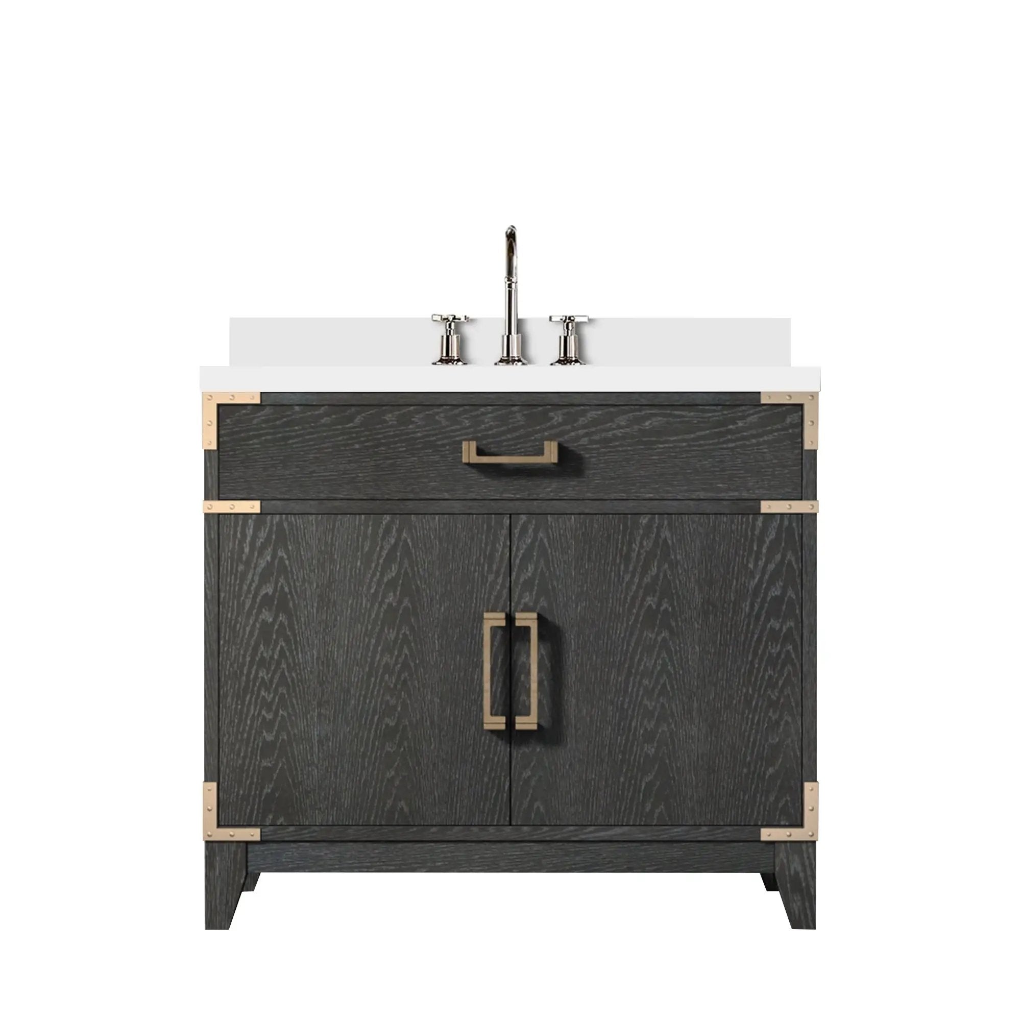 Lexora Laurel 36 in W x 22 in D Single Bath Vanity by Lexora