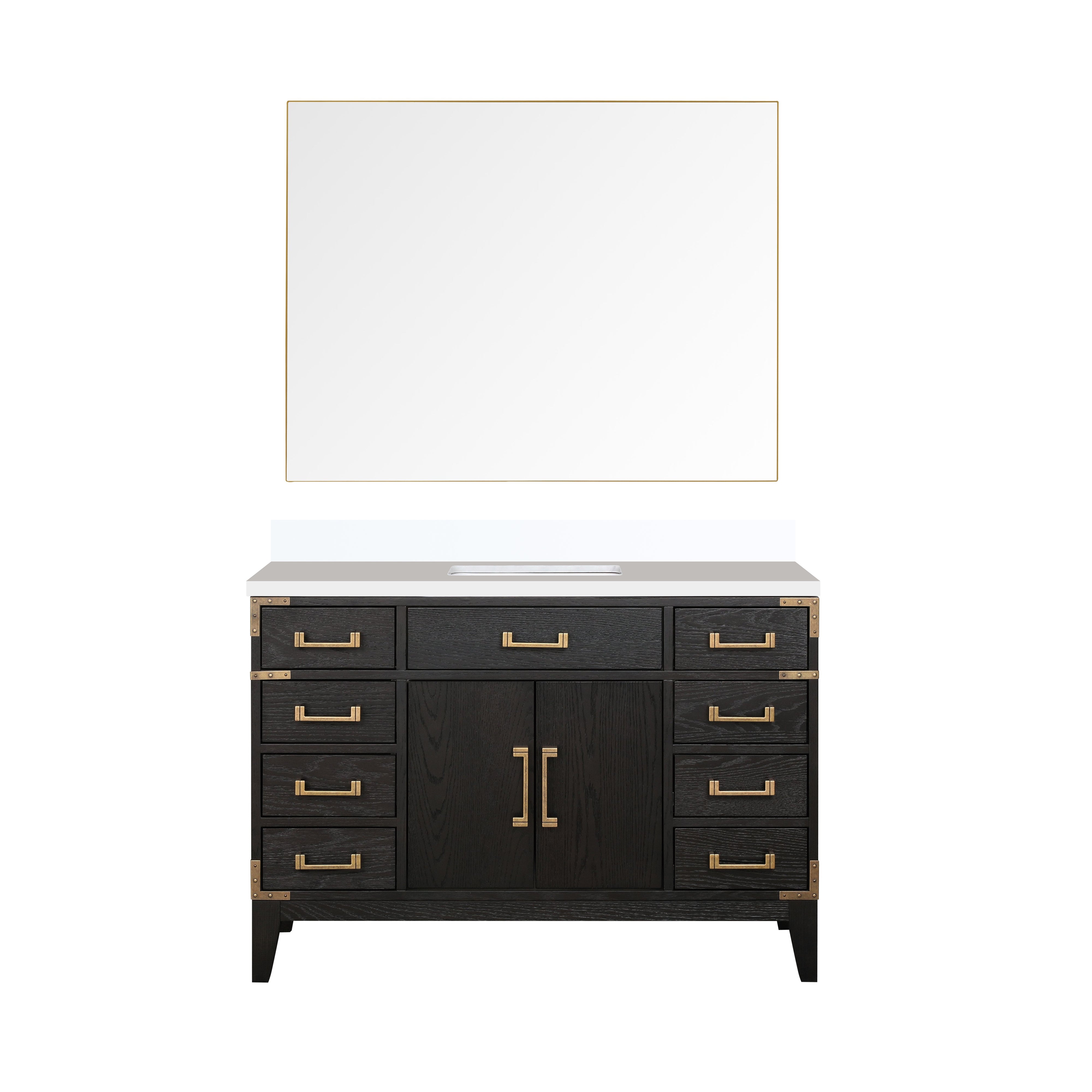Lexora Laurel 48 in W x 22 in D Single Bath Vanity by Lexora
