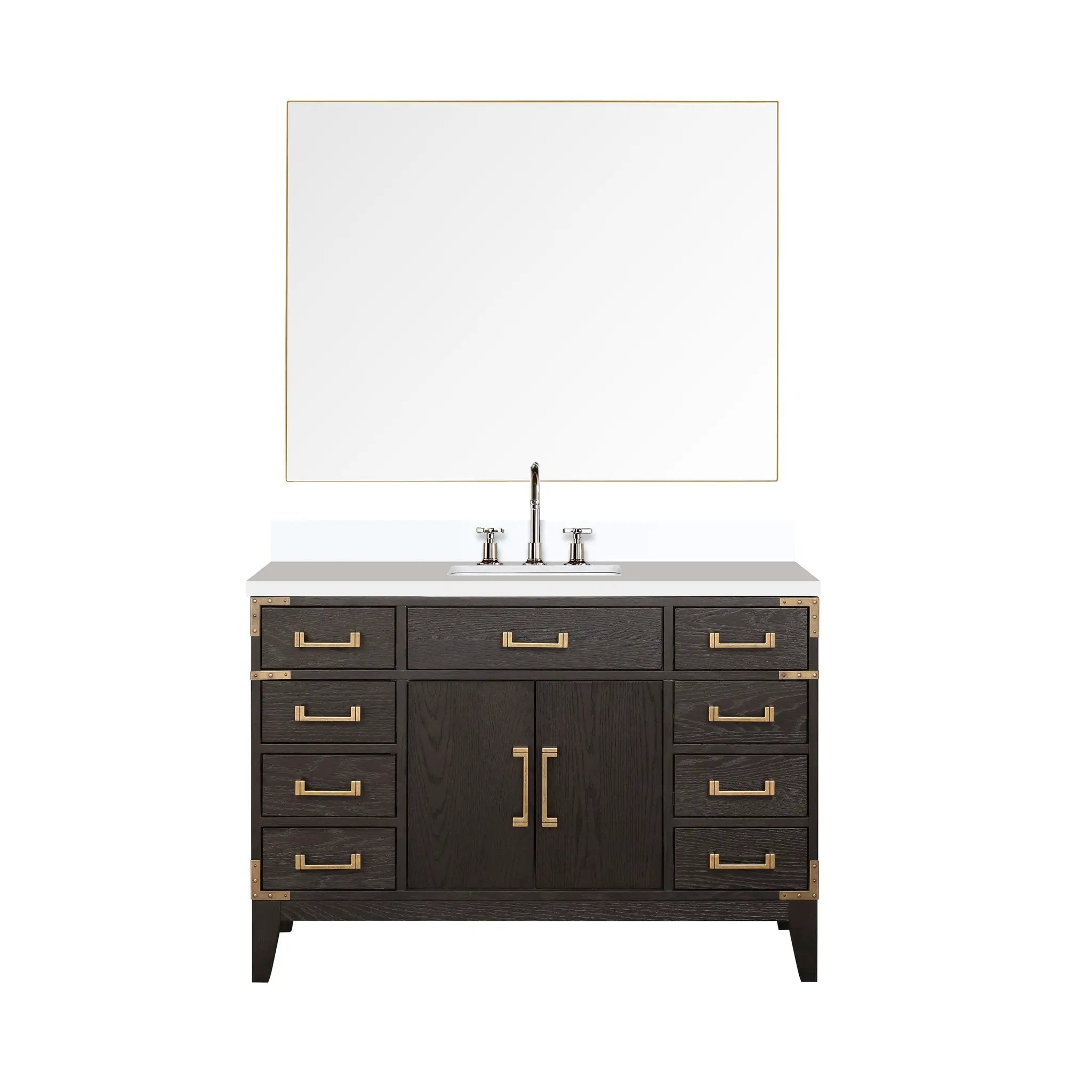 Lexora Laurel 48 in W x 22 in D Single Bath Vanity by Lexora