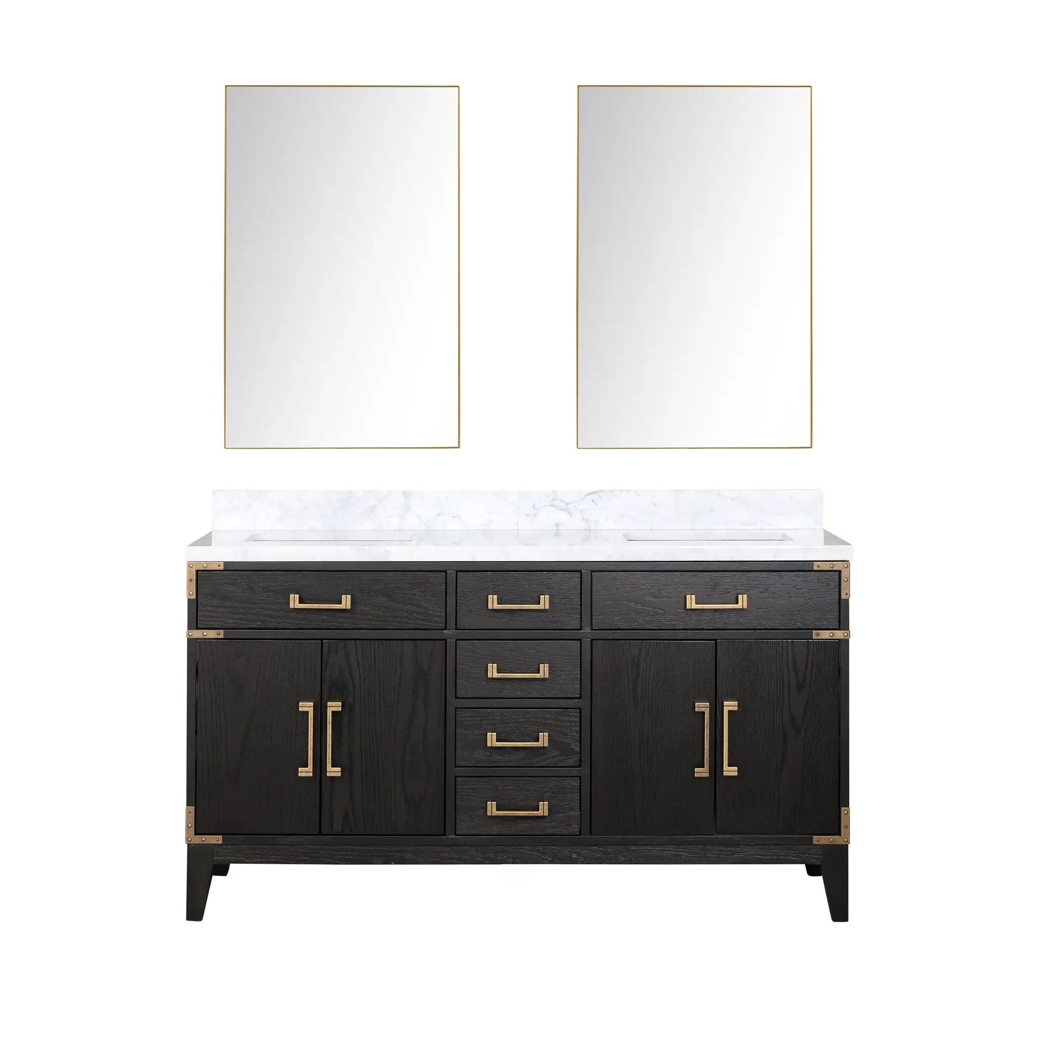 Lexora Laurel 60 in W x 22 in D Double Bath Vanity by Lexora