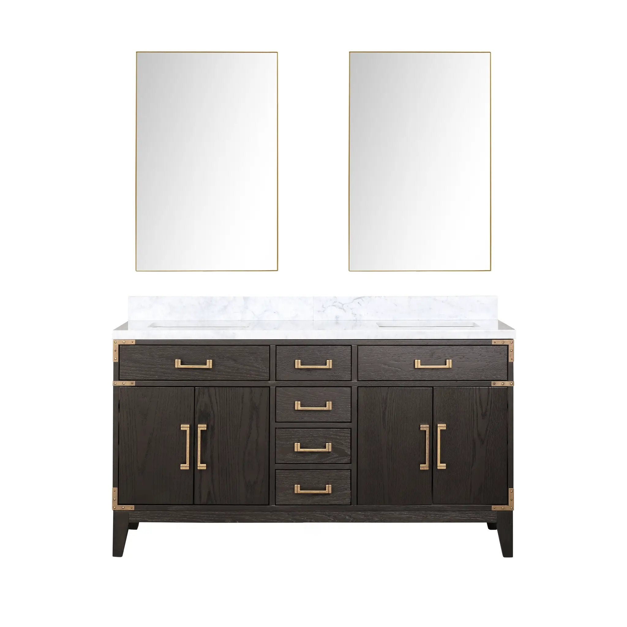 Lexora Laurel 60 in W x 22 in D Double Bath Vanity by Lexora