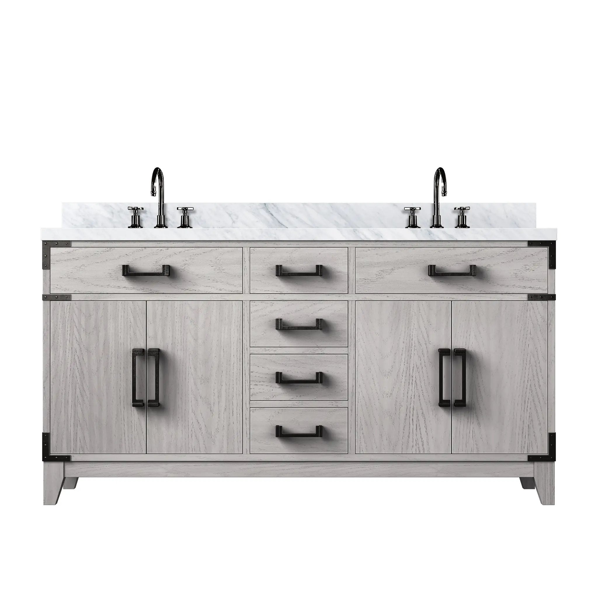 Lexora Laurel 60 in W x 22 in D Double Bath Vanity by Lexora