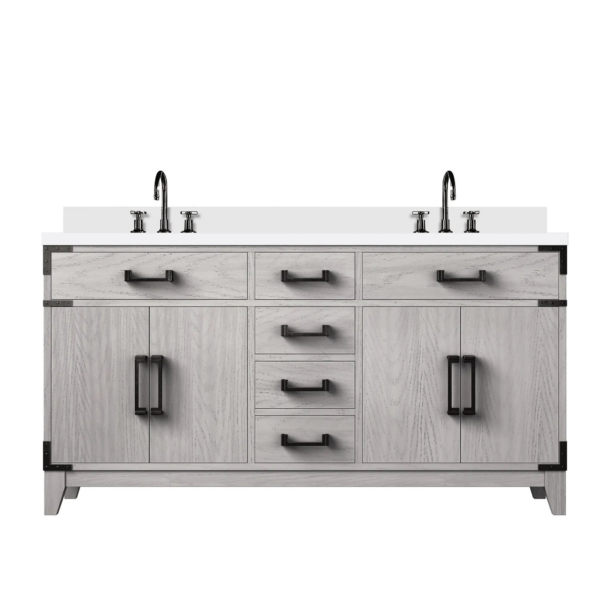 Lexora Laurel 60 in W x 22 in D Double Bath Vanity by Lexora