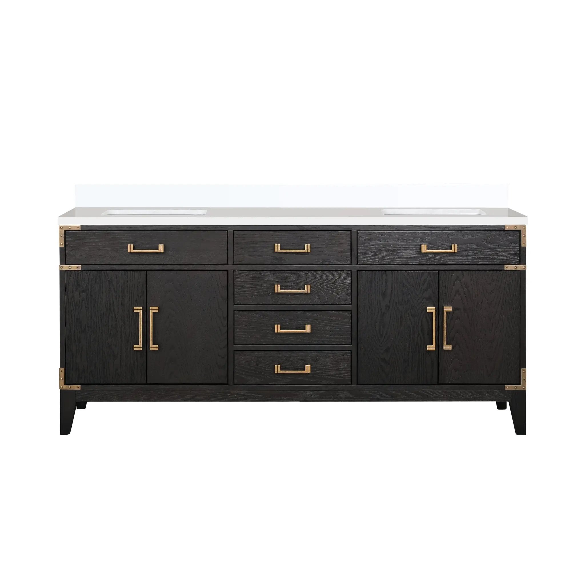 Lexora Laurel 72 in W x 22 in D Double Bath Vanity by Lexora