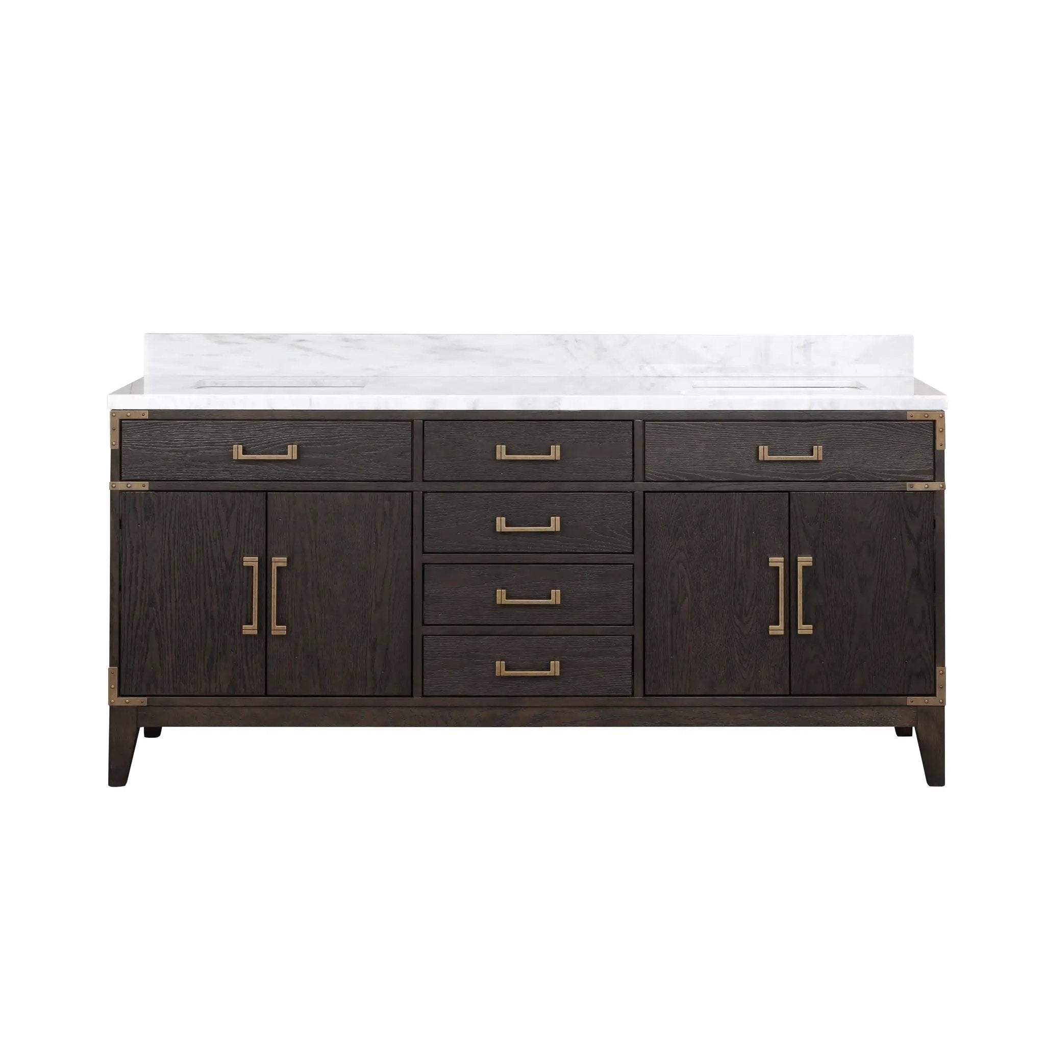Lexora Laurel 72 in W x 22 in D Double Bath Vanity by Lexora