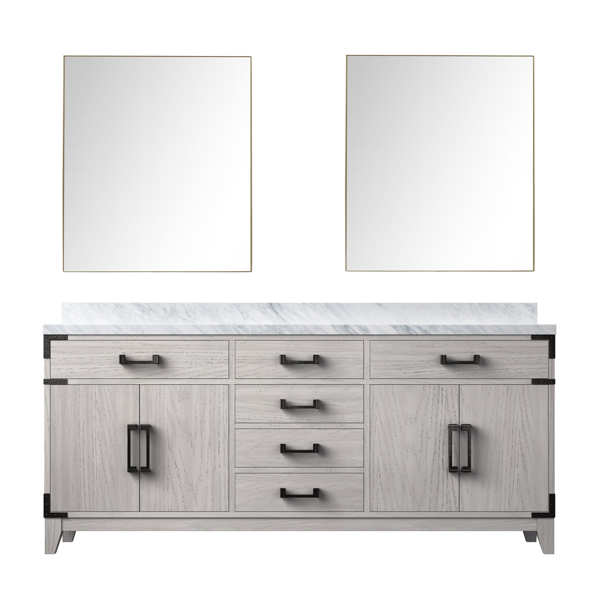 Lexora Laurel 72 in W x 22 in D Double Bath Vanity by Lexora