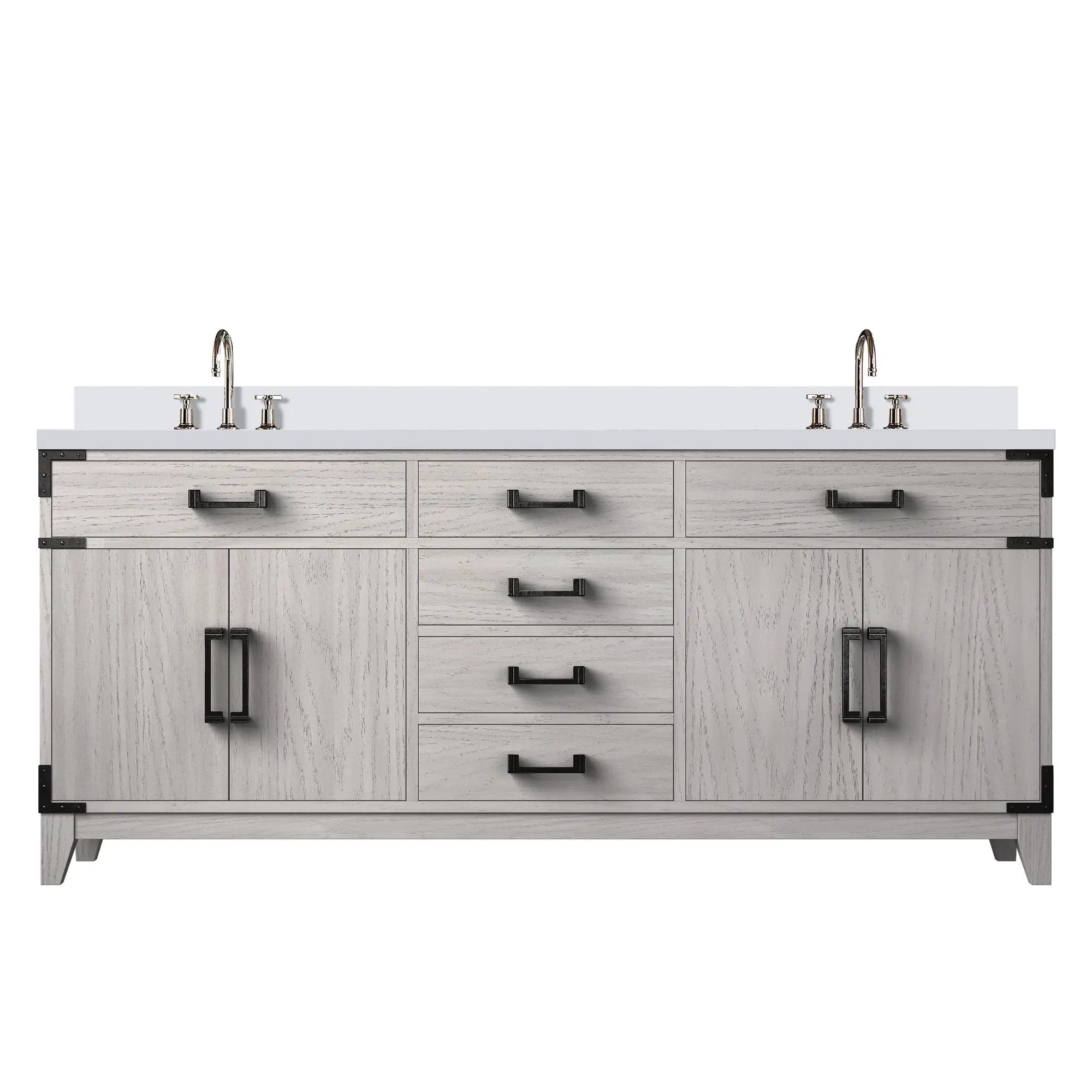 Lexora Laurel 72 in W x 22 in D Double Bath Vanity by Lexora