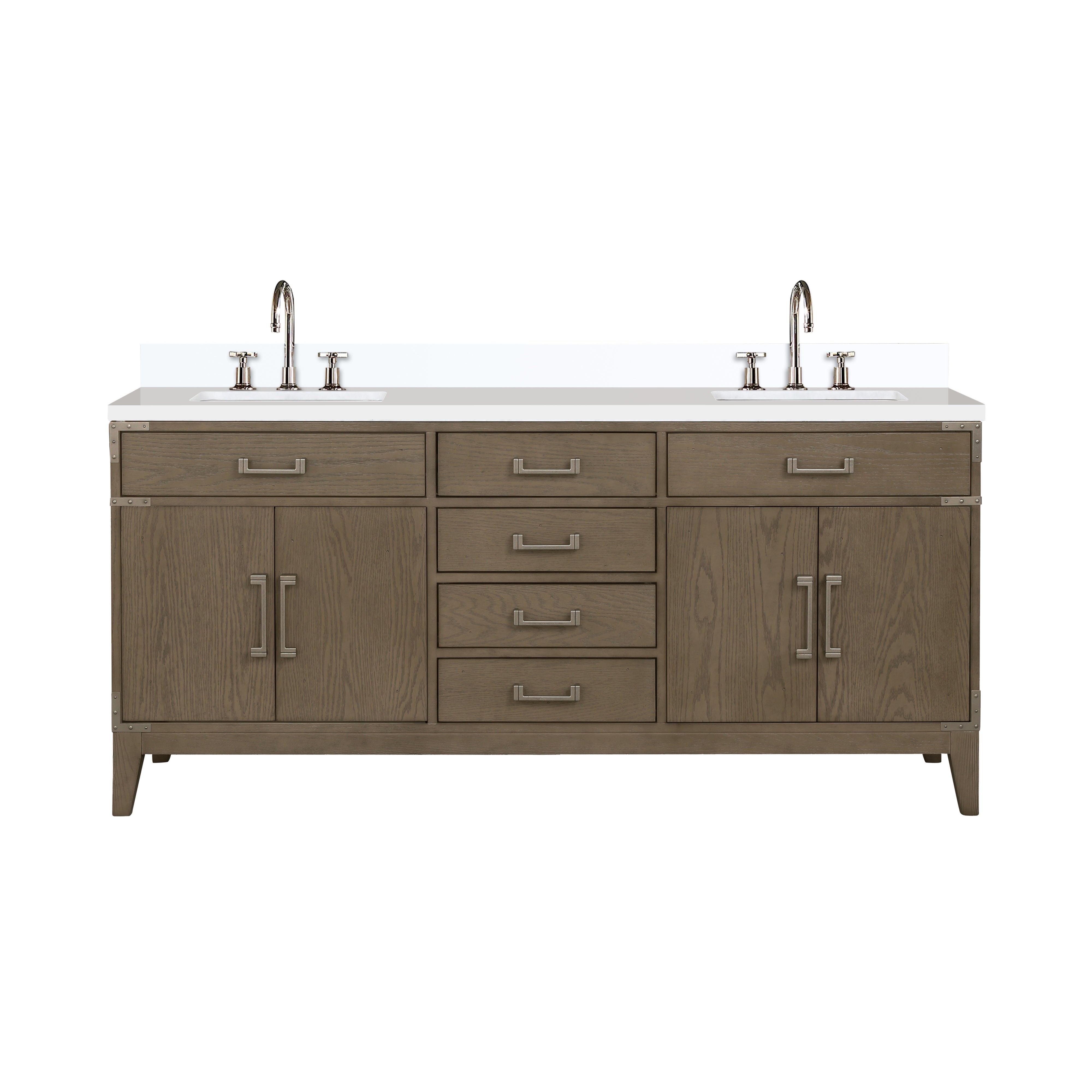 Lexora Laurel 72 in W x 22 in D Double Bath Vanity by Lexora