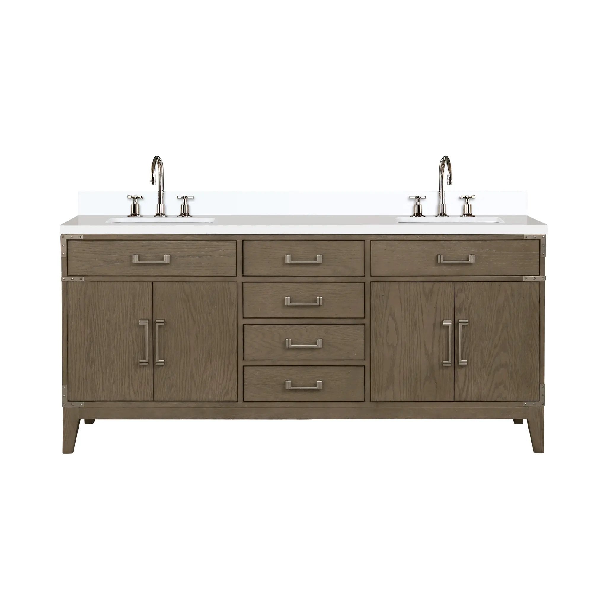 Lexora Laurel 72 in W x 22 in D Double Bath Vanity by Lexora