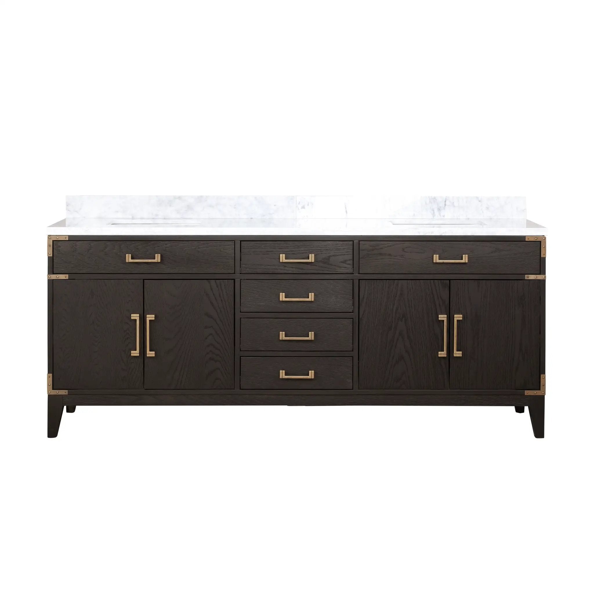 Lexora Laurel 80 in W x 22 in D Double Bath Vanity by Lexora