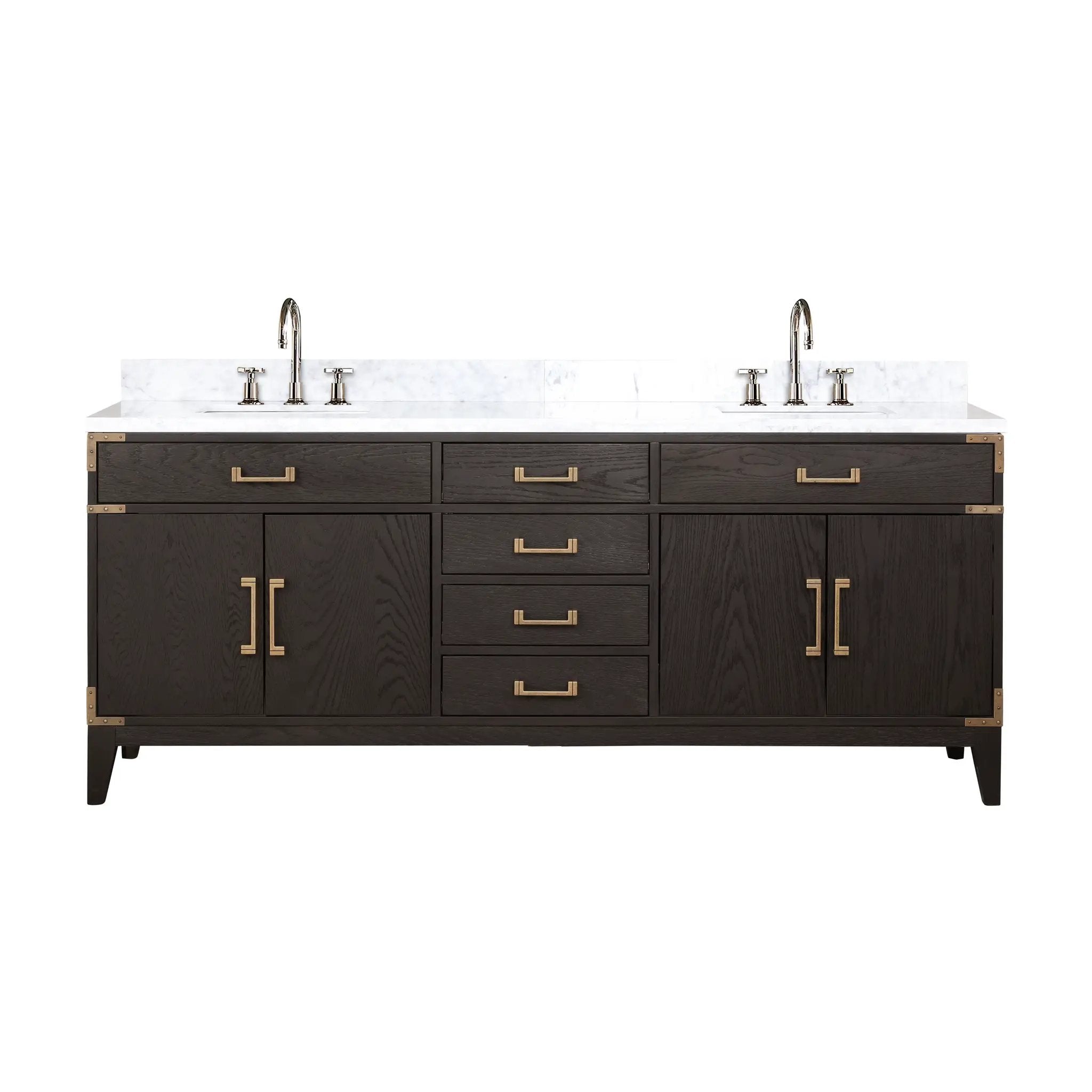 Lexora Laurel 80 in W x 22 in D Double Bath Vanity by Lexora