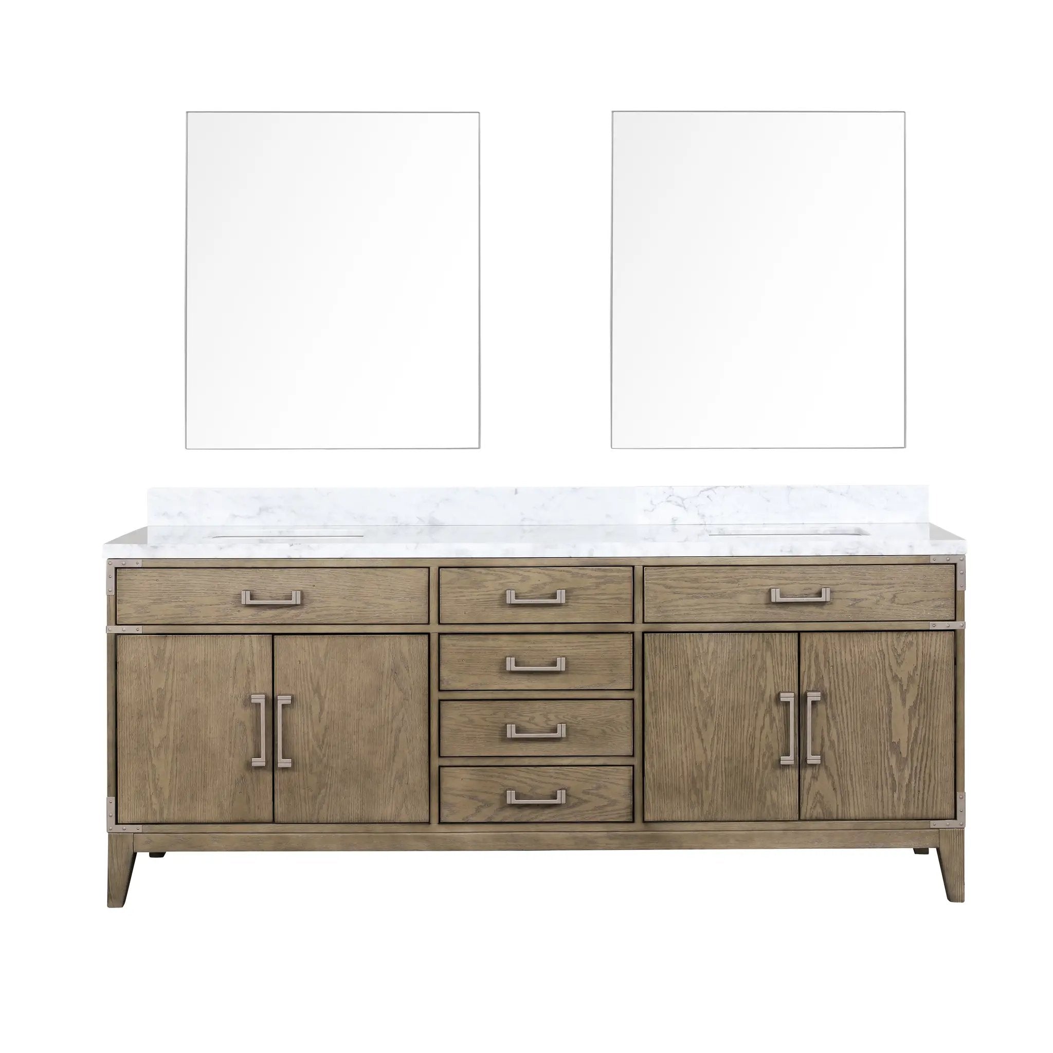 Lexora Laurel 80 in W x 22 in D Double Bath Vanity by Lexora