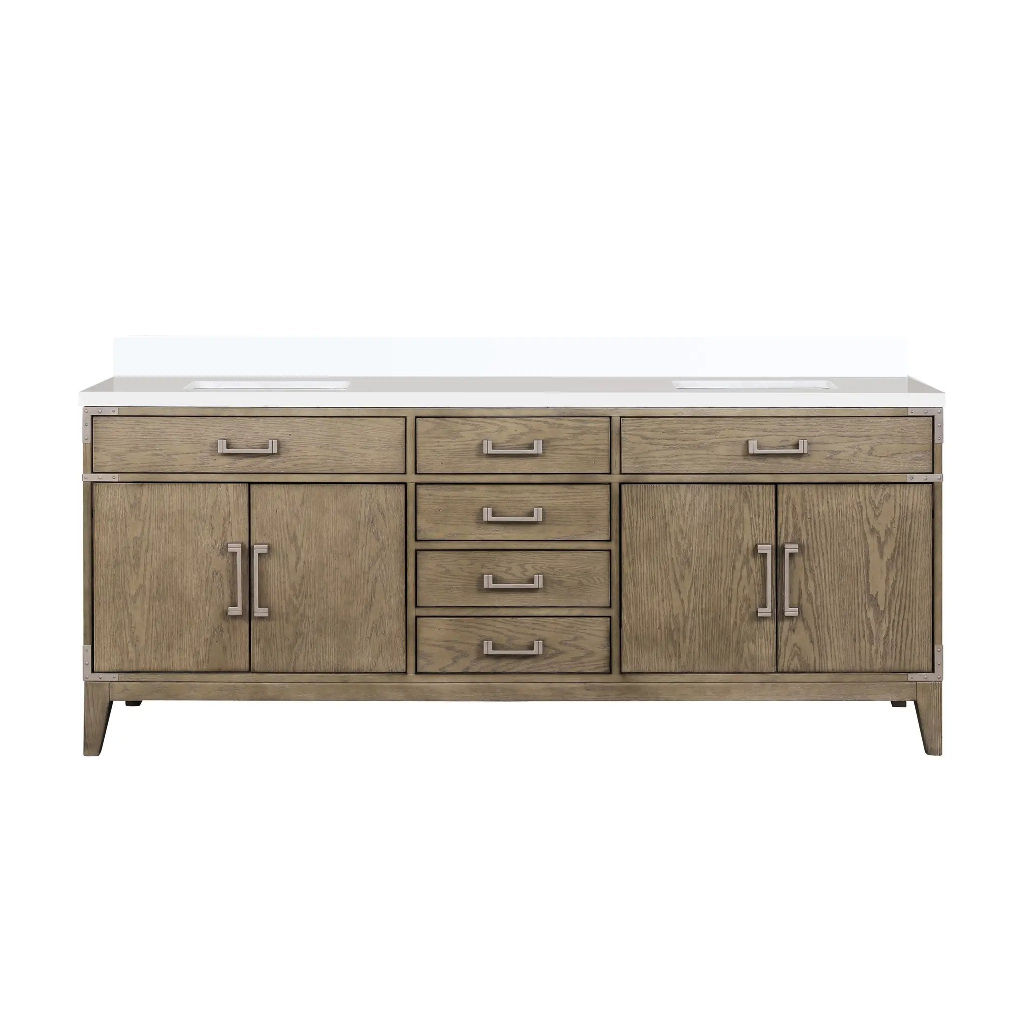 Lexora Laurel 80 in W x 22 in D Double Bath Vanity by Lexora