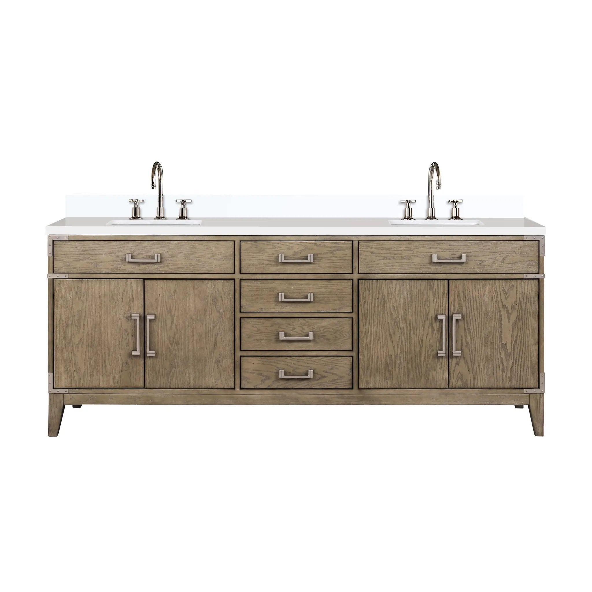 Lexora Laurel 80 in W x 22 in D Double Bath Vanity by Lexora