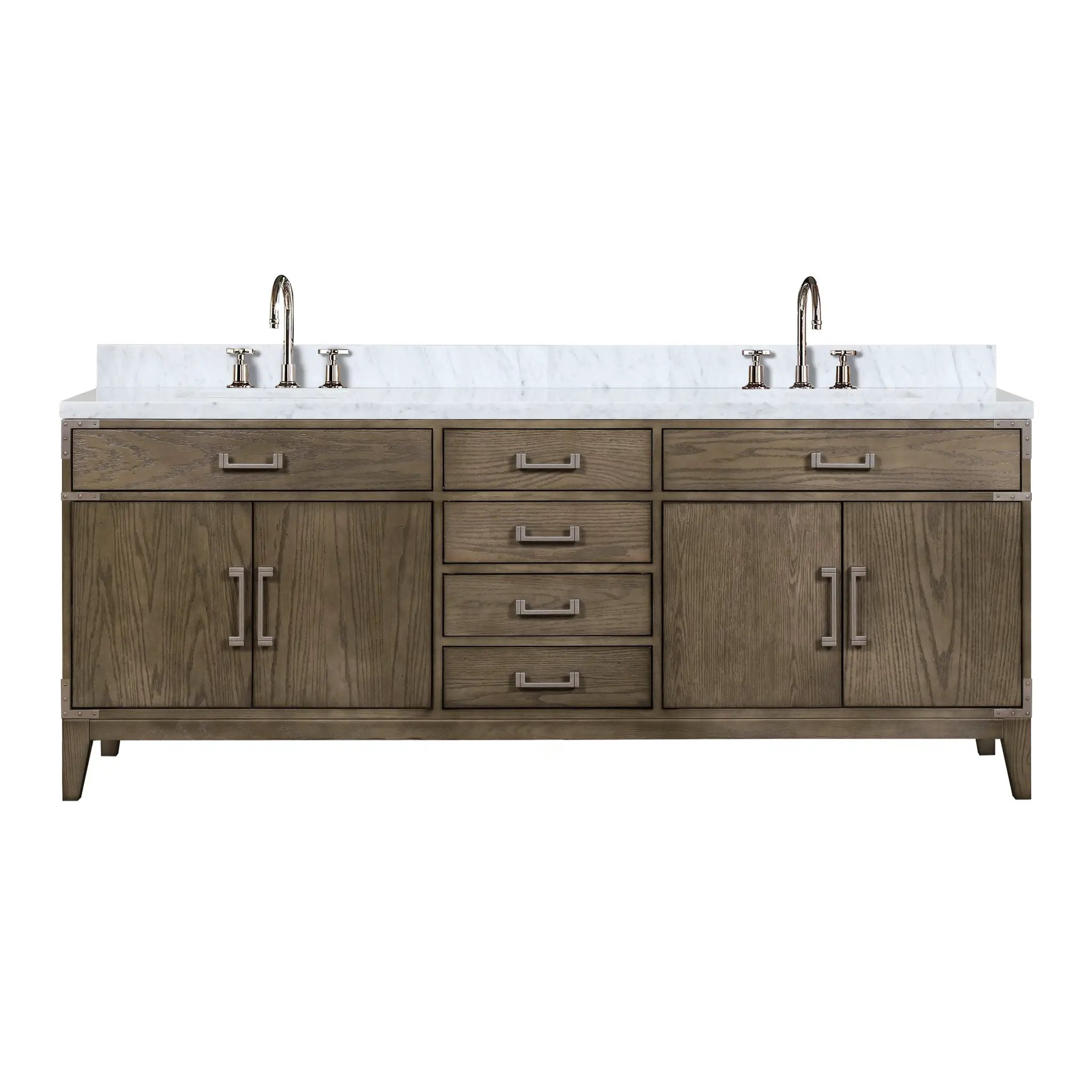 Lexora Laurel 84 in W x 22 in D Double Bath Vanity by Lexora
