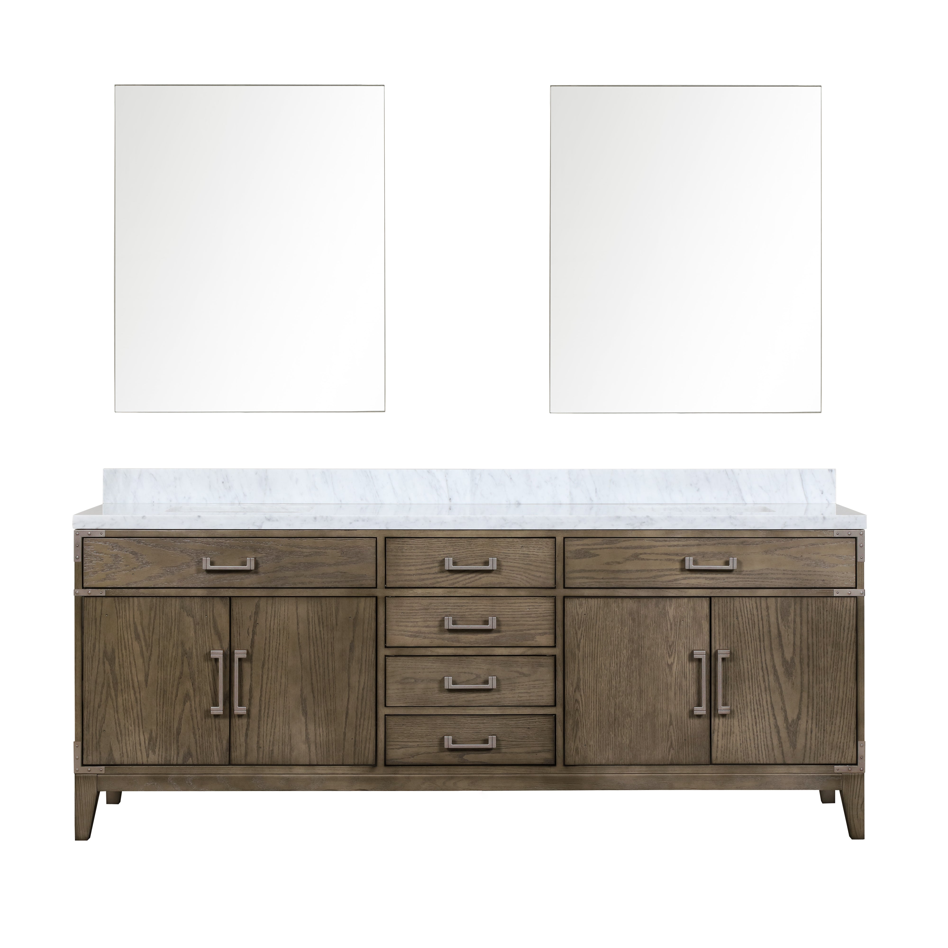 Lexora Laurel 84 in W x 22 in D Double Bath Vanity by Lexora
