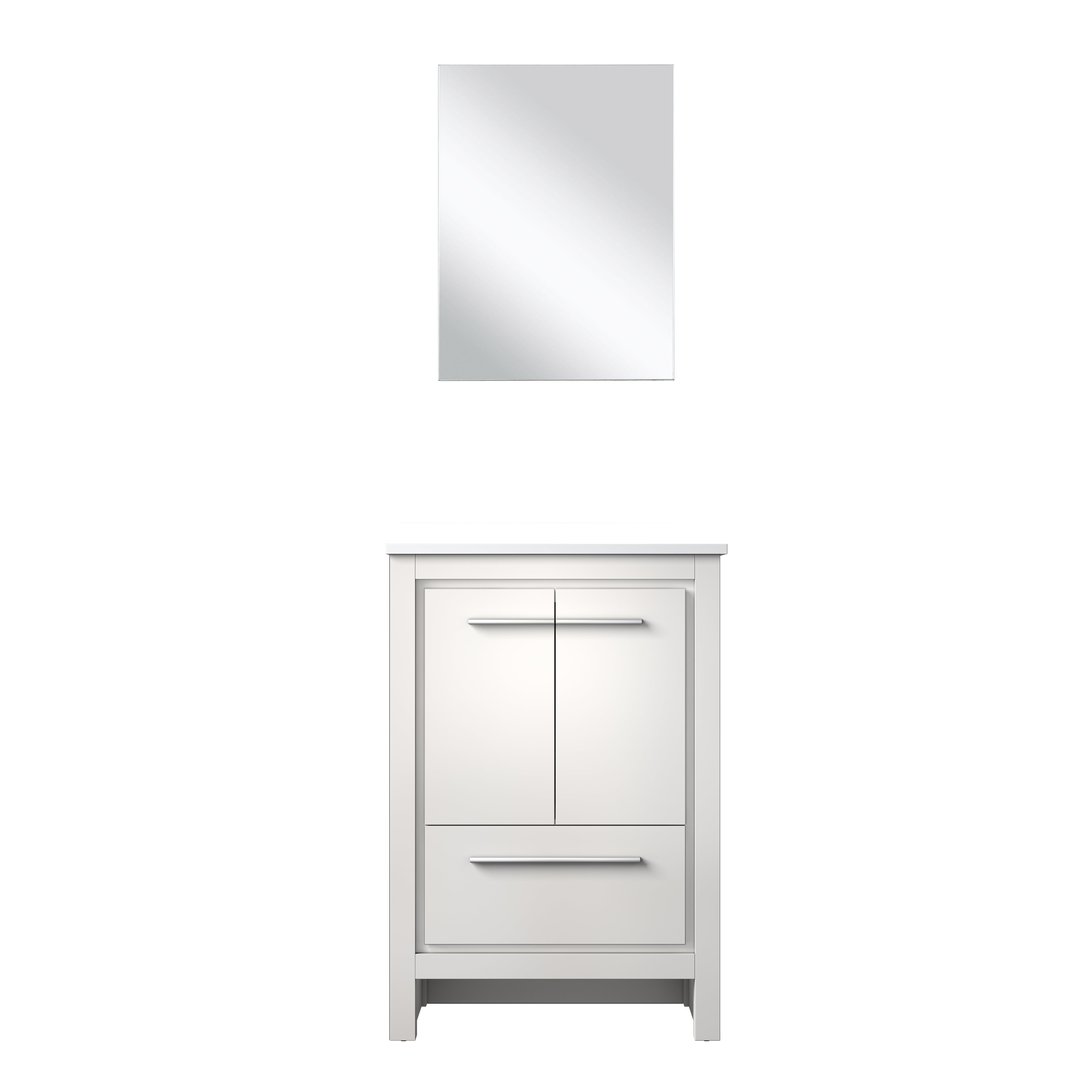 Lexora Lafarre 24 in W x 20 in D Bath Vanity