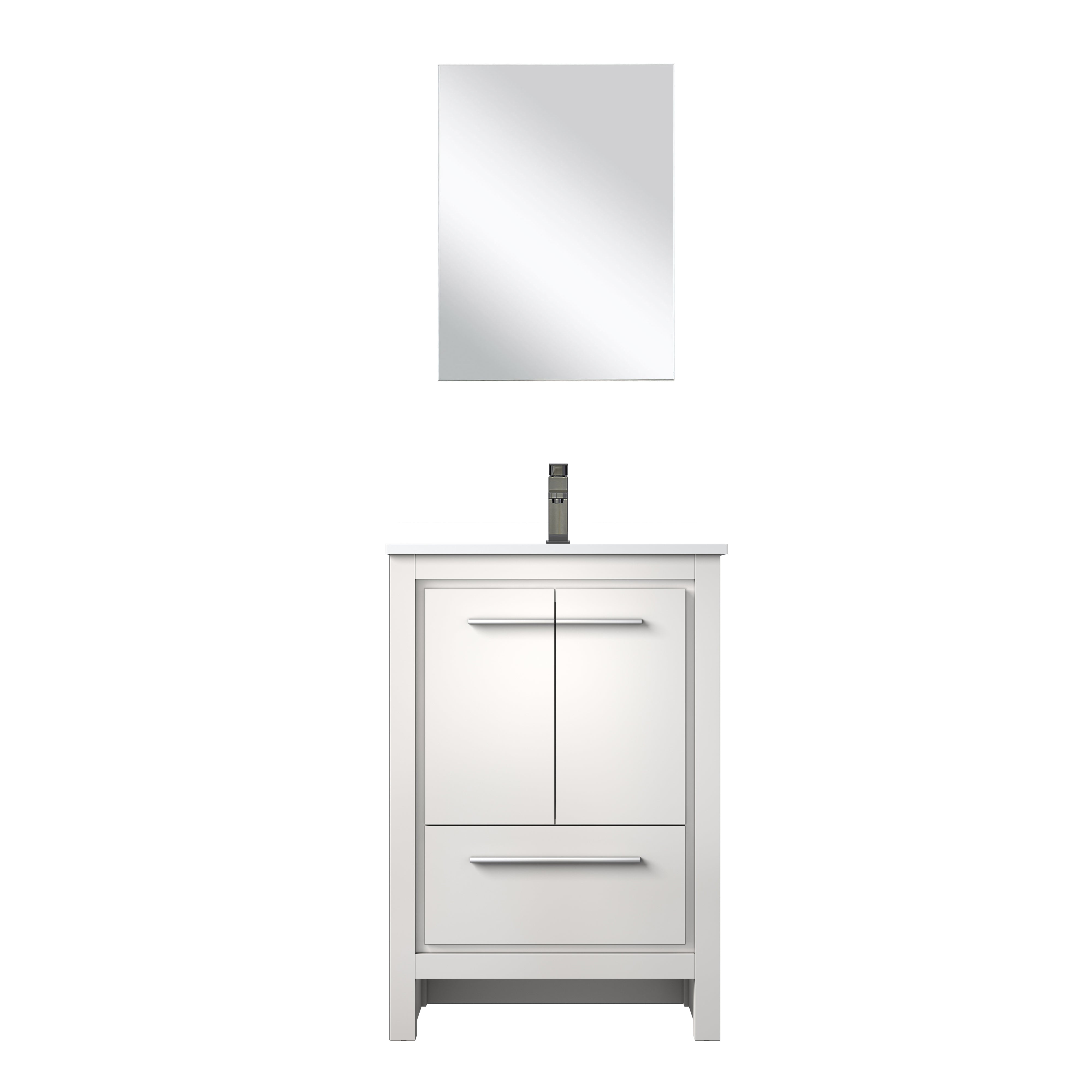 Lexora Lafarre 24 in W x 20 in D Bath Vanity