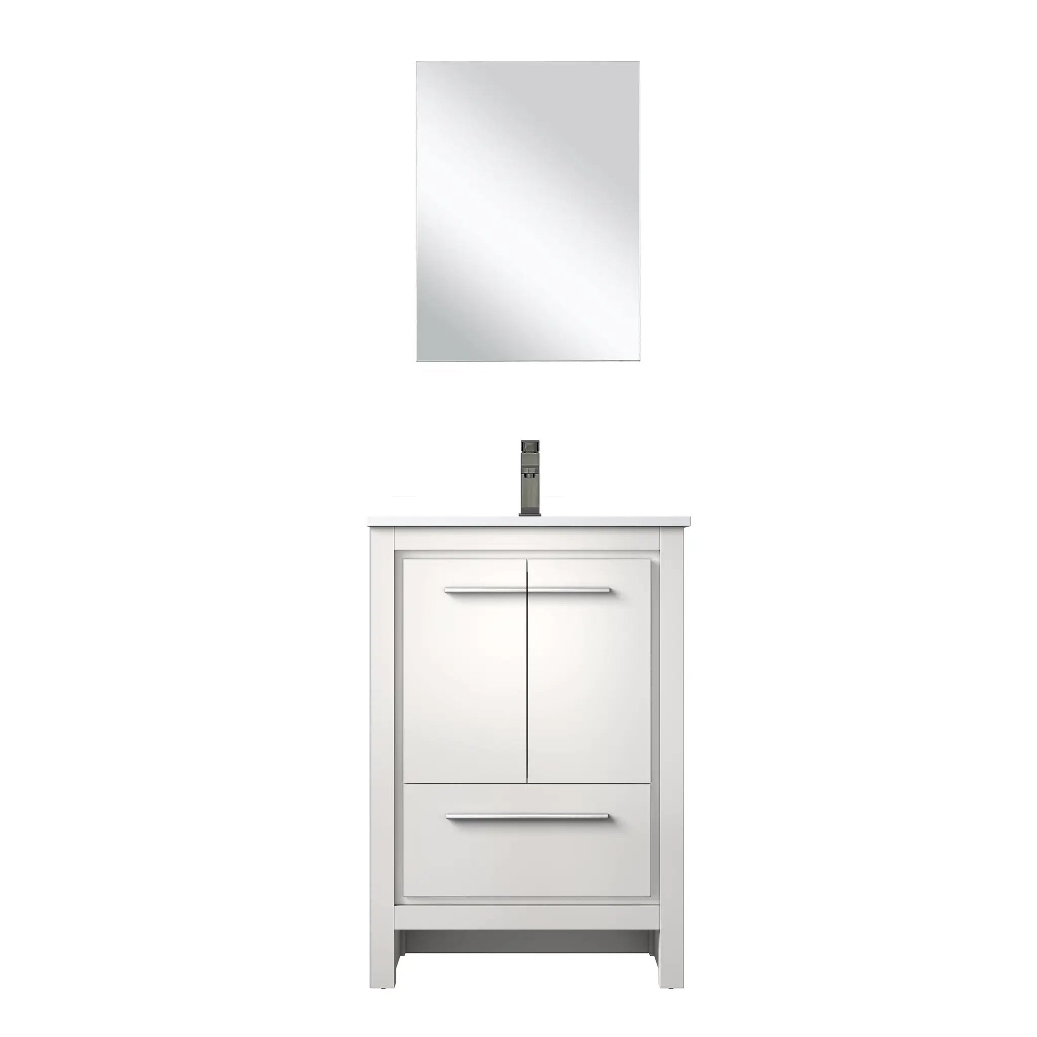 Lexora Lafarre 24 in W x 20 in D Bath Vanity by Lexora
