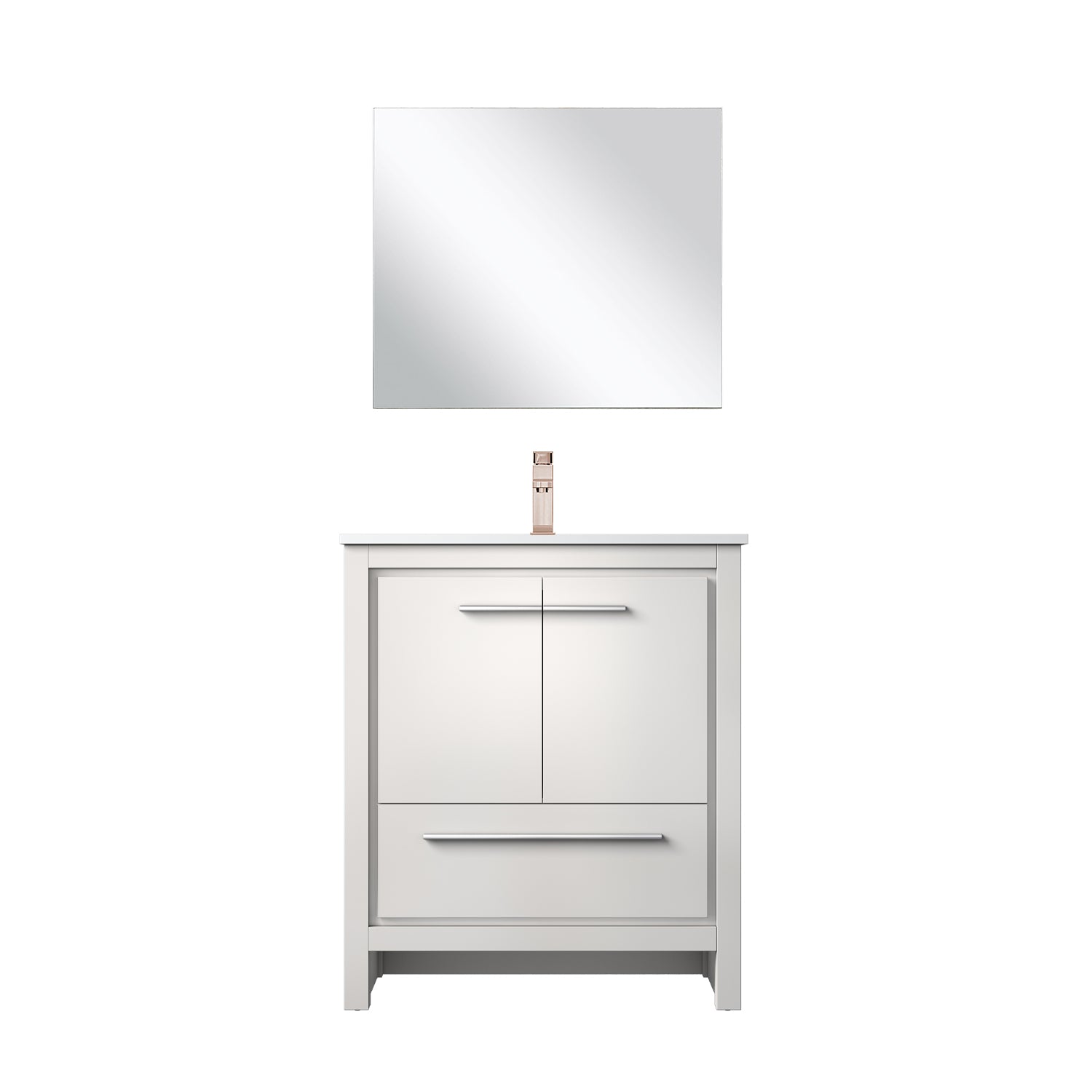 Lexora Lafarre 30 in W x 20 in D Bath Vanity