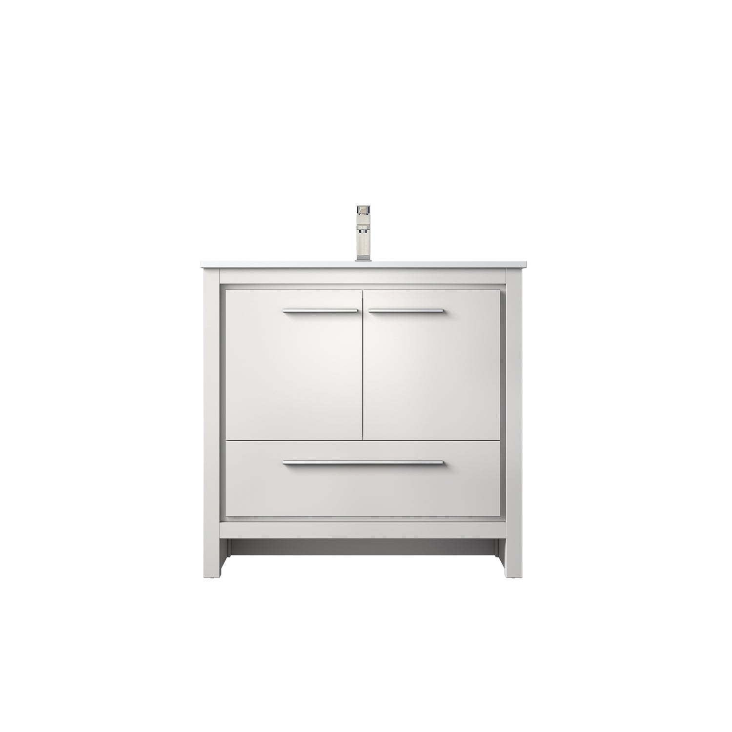 Lexora Lafarre 36 in W x 20 in D Bath Vanity