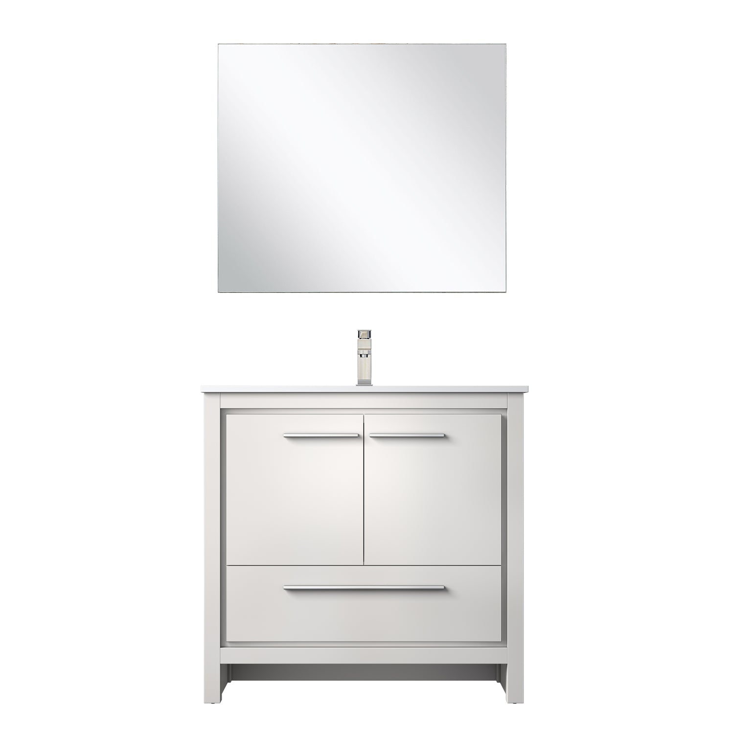 Lexora Lafarre 36 in W x 20 in D Bath Vanity