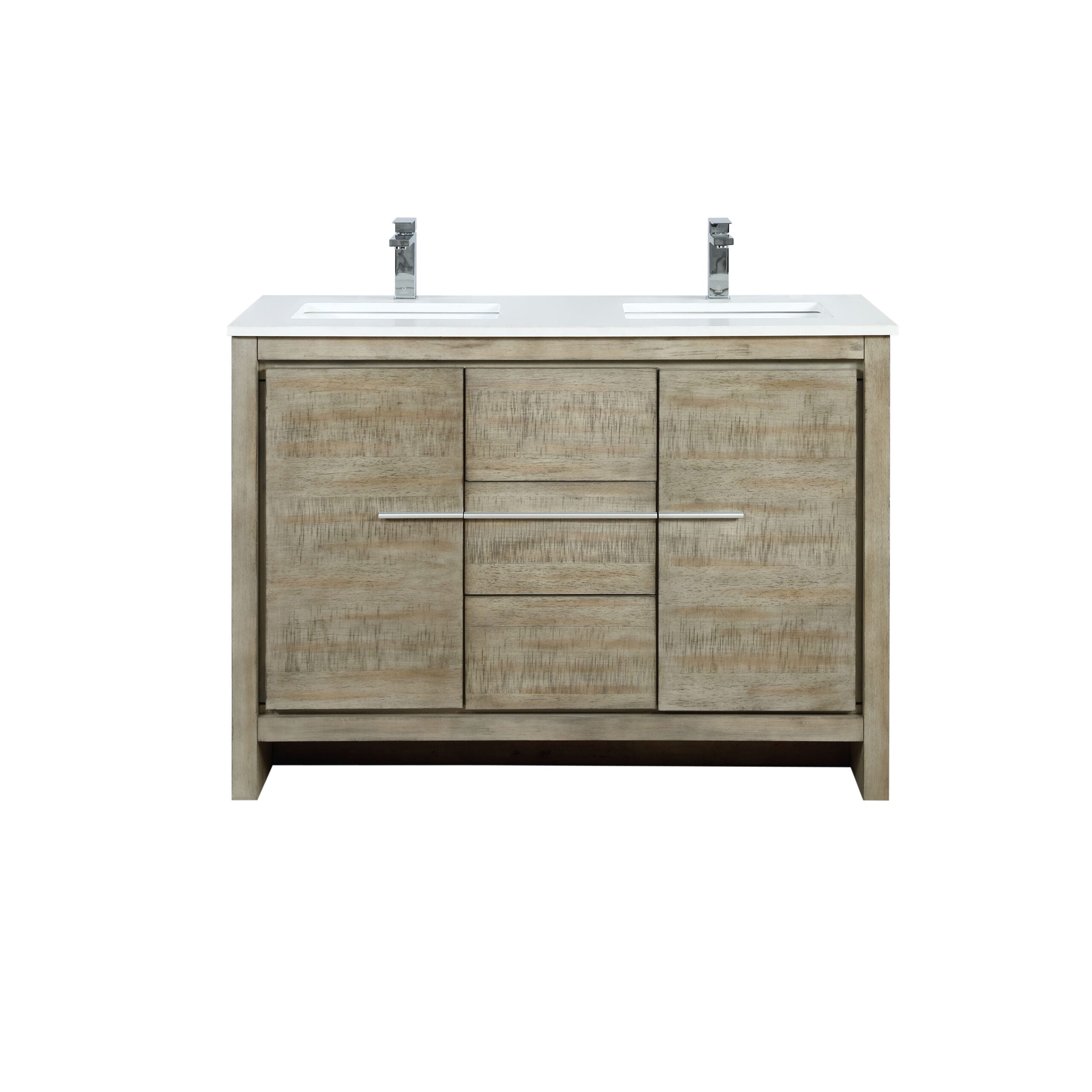 Lexora Lafarre 48 in W x 20 in D Double Bath Vanity