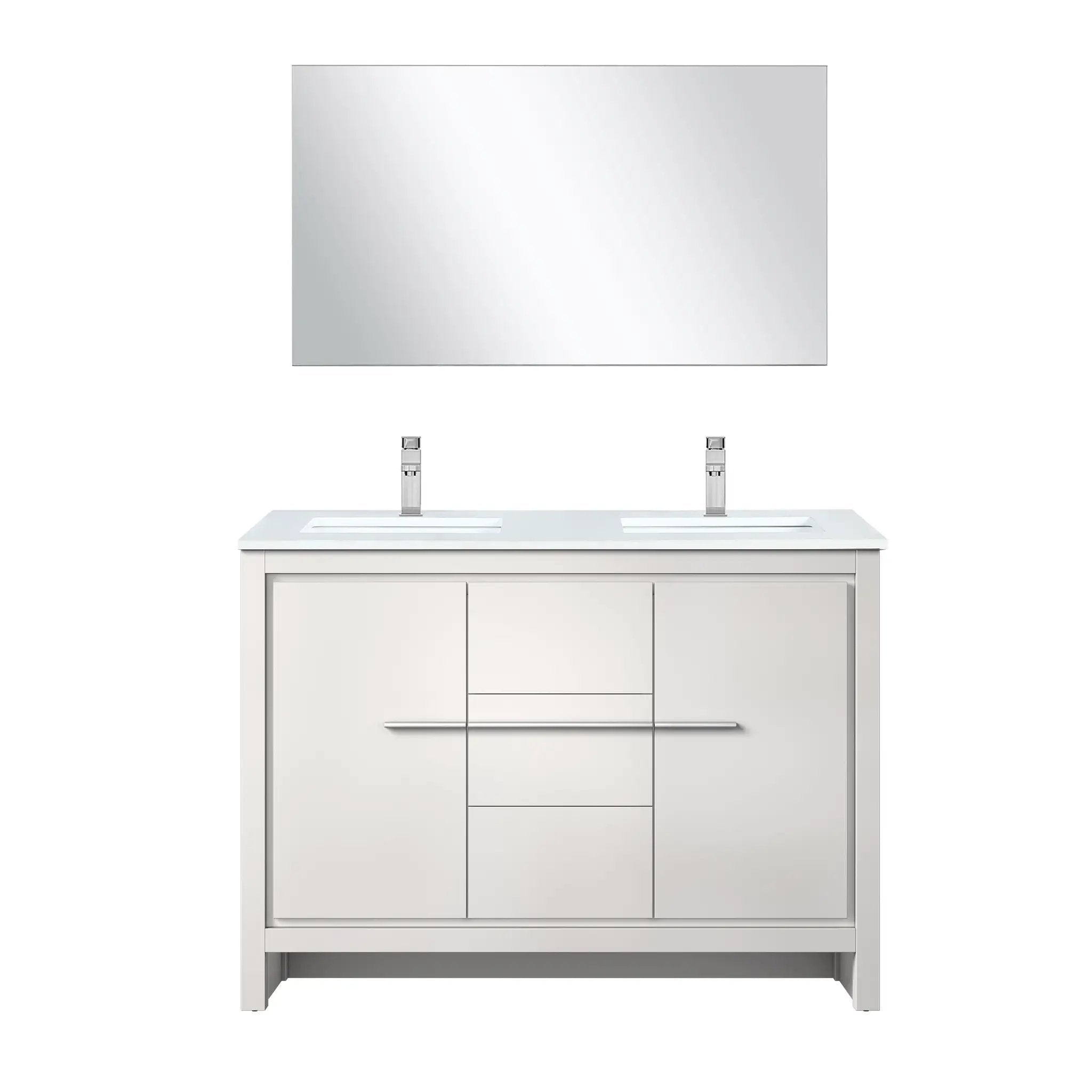 Lexora Lafarre 48 in W x 20 in D Double Bath Vanity by Lexora