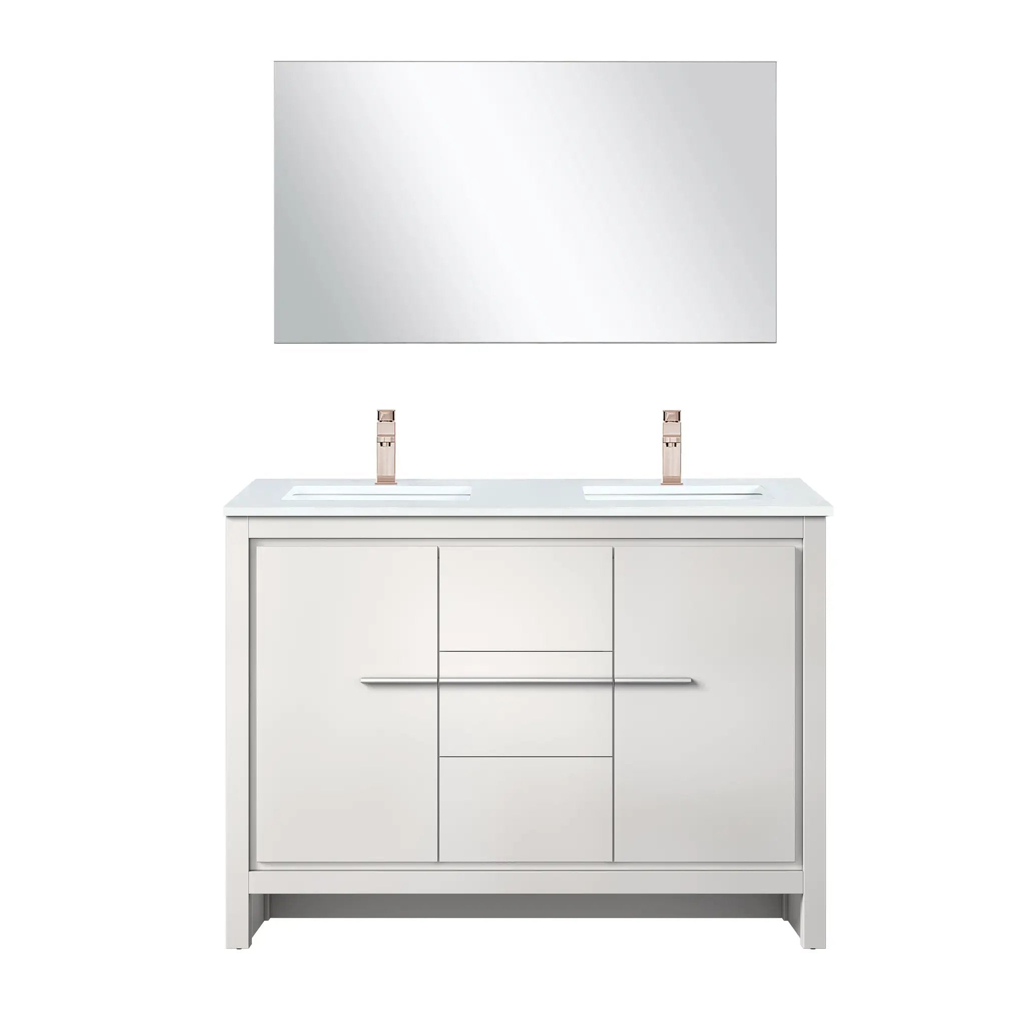Lexora Lafarre 48 in W x 20 in D Double Bath Vanity by Lexora