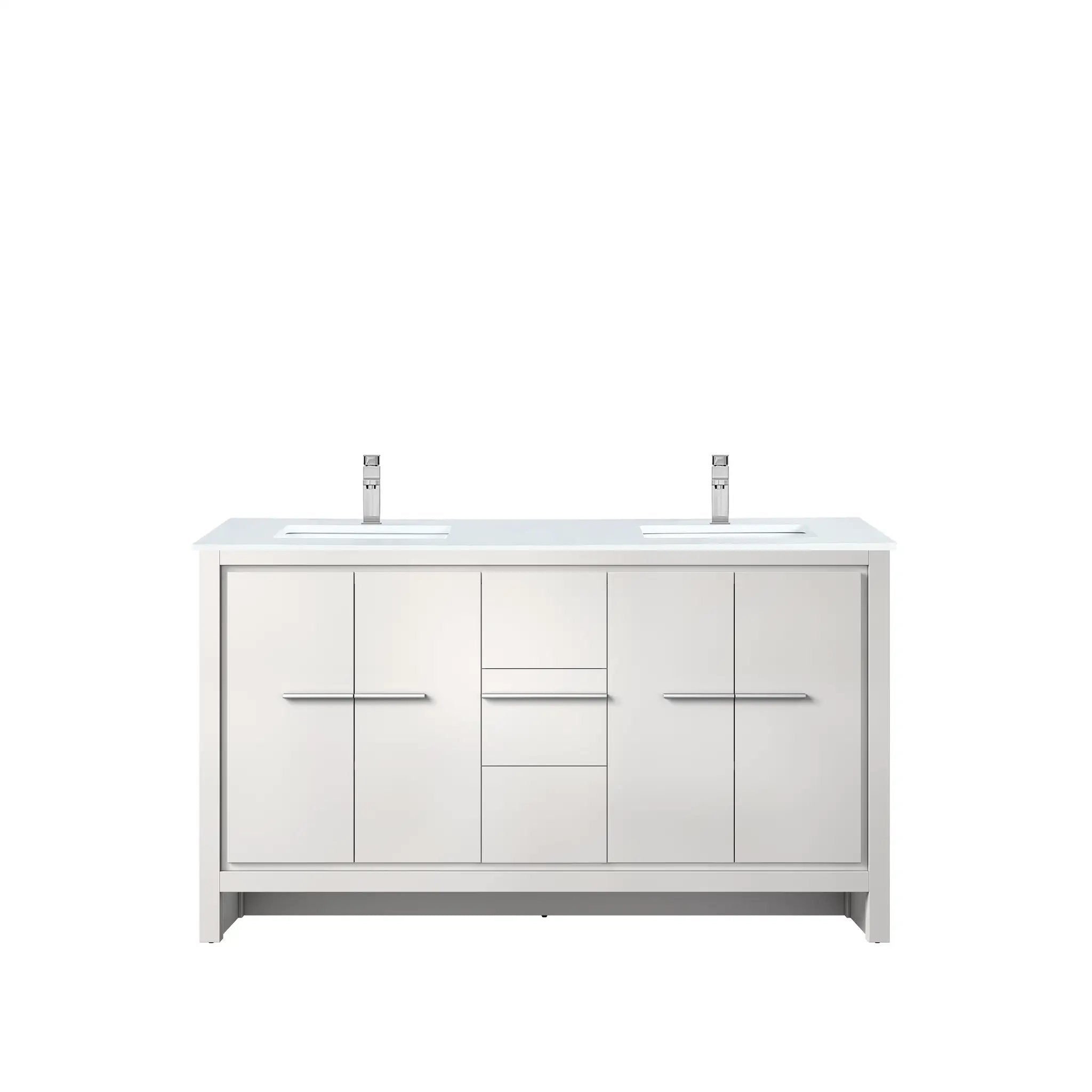Lexora Lafarre 60 in W x 20 in D Double Bath Vanity by Lexora